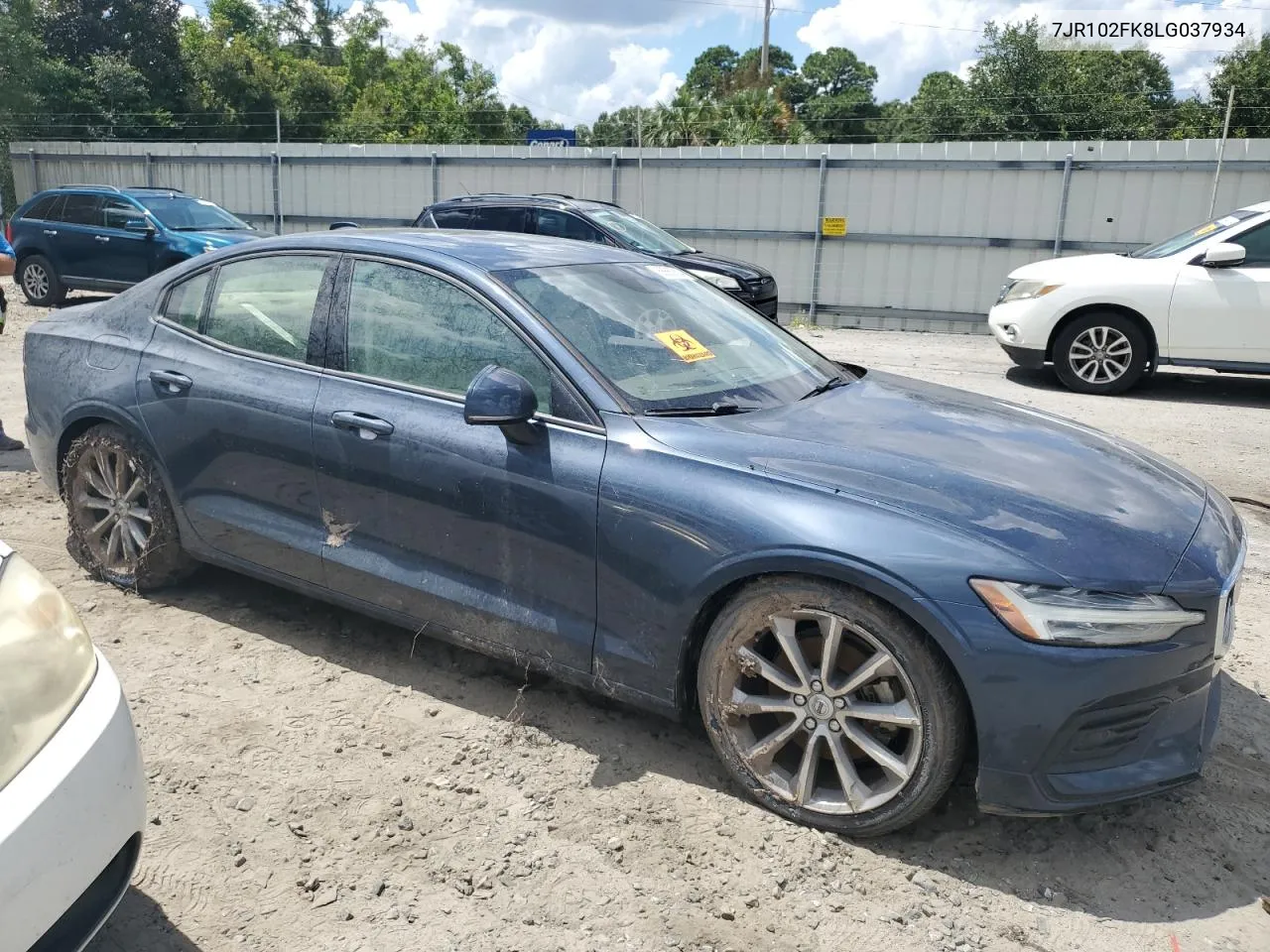 7JR102FK8LG037934 2020 Volvo S60 T5 Momentum