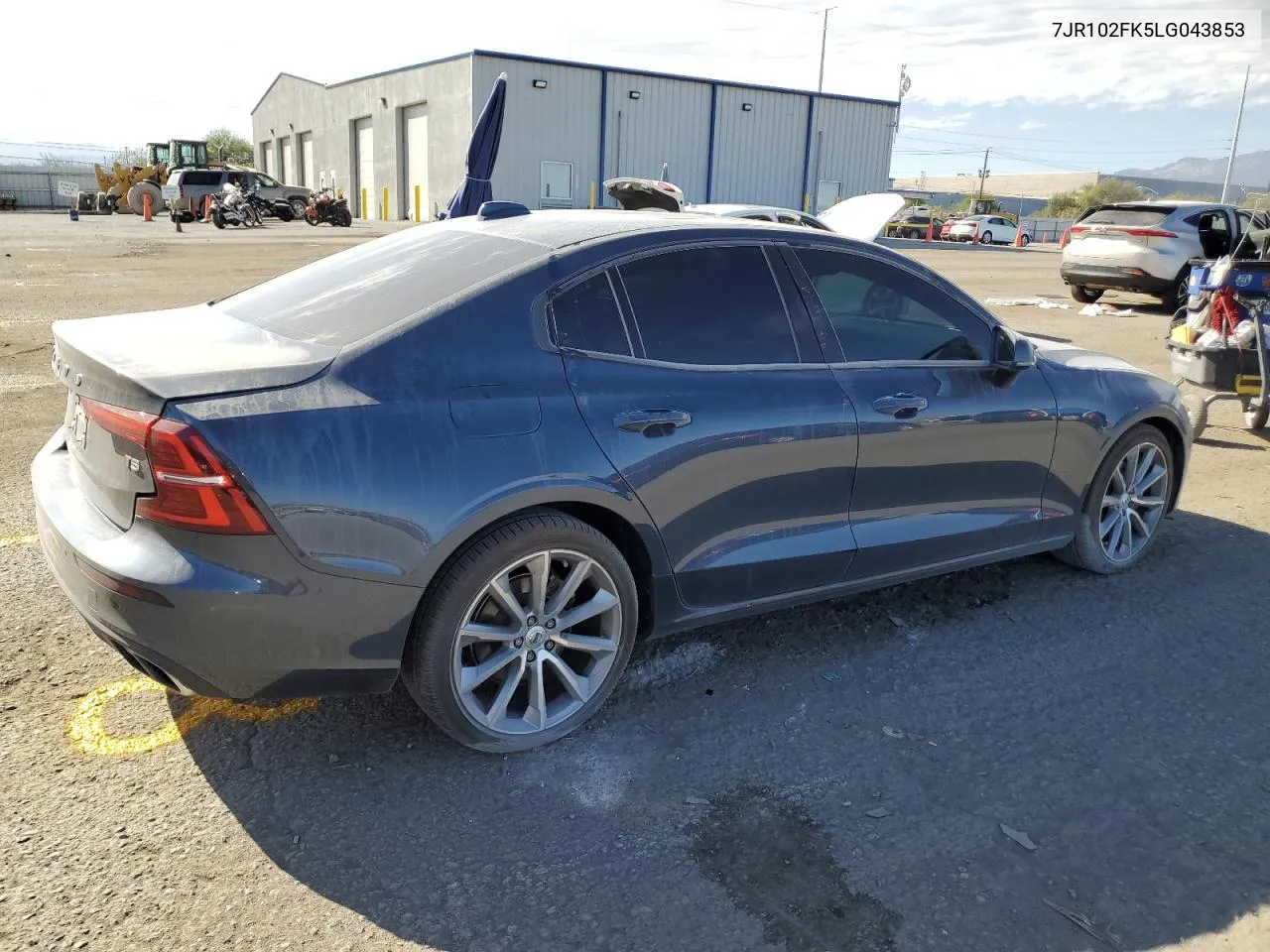 2020 Volvo S60 T5 Momentum VIN: 7JR102FK5LG043853 Lot: 72544124