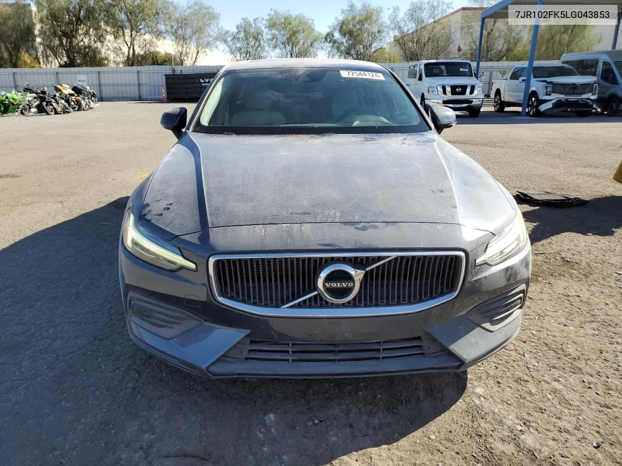 2020 Volvo S60 T5 Momentum VIN: 7JR102FK5LG043853 Lot: 72544124