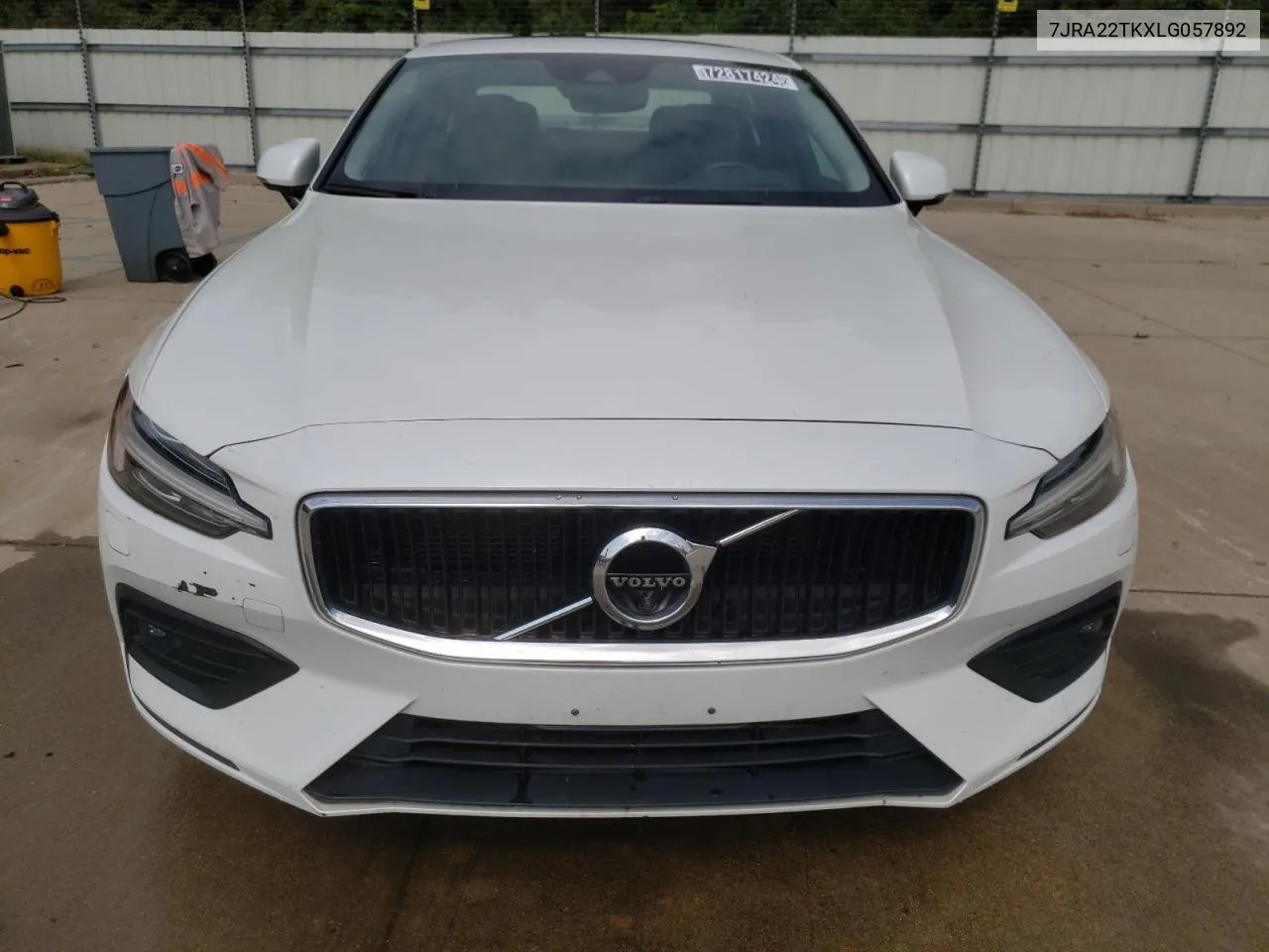 2020 Volvo S60 T6 Momentum VIN: 7JRA22TKXLG057892 Lot: 72817424