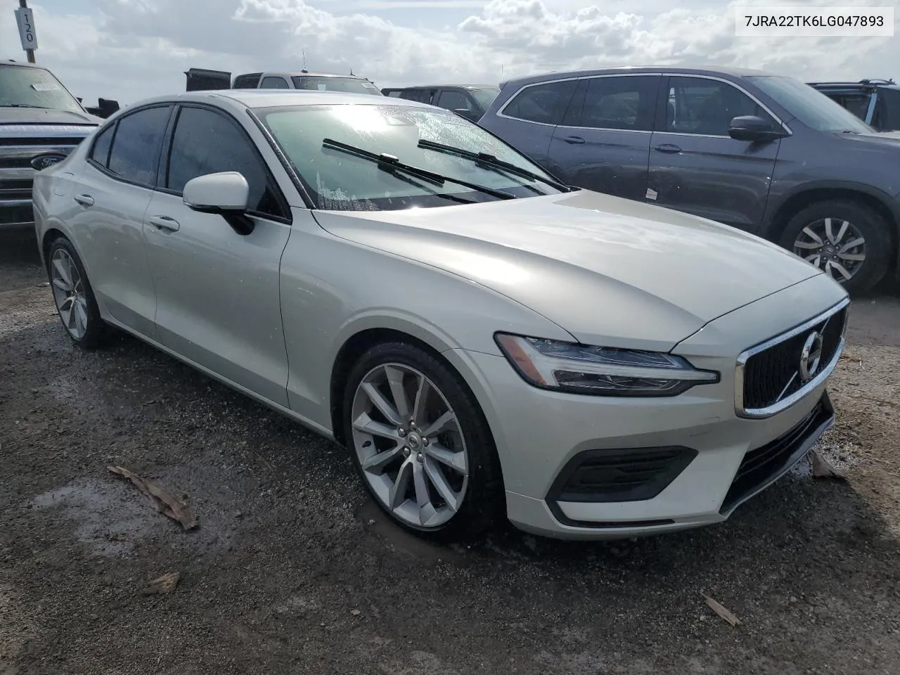 2020 Volvo S60 T6 Momentum VIN: 7JRA22TK6LG047893 Lot: 74854034