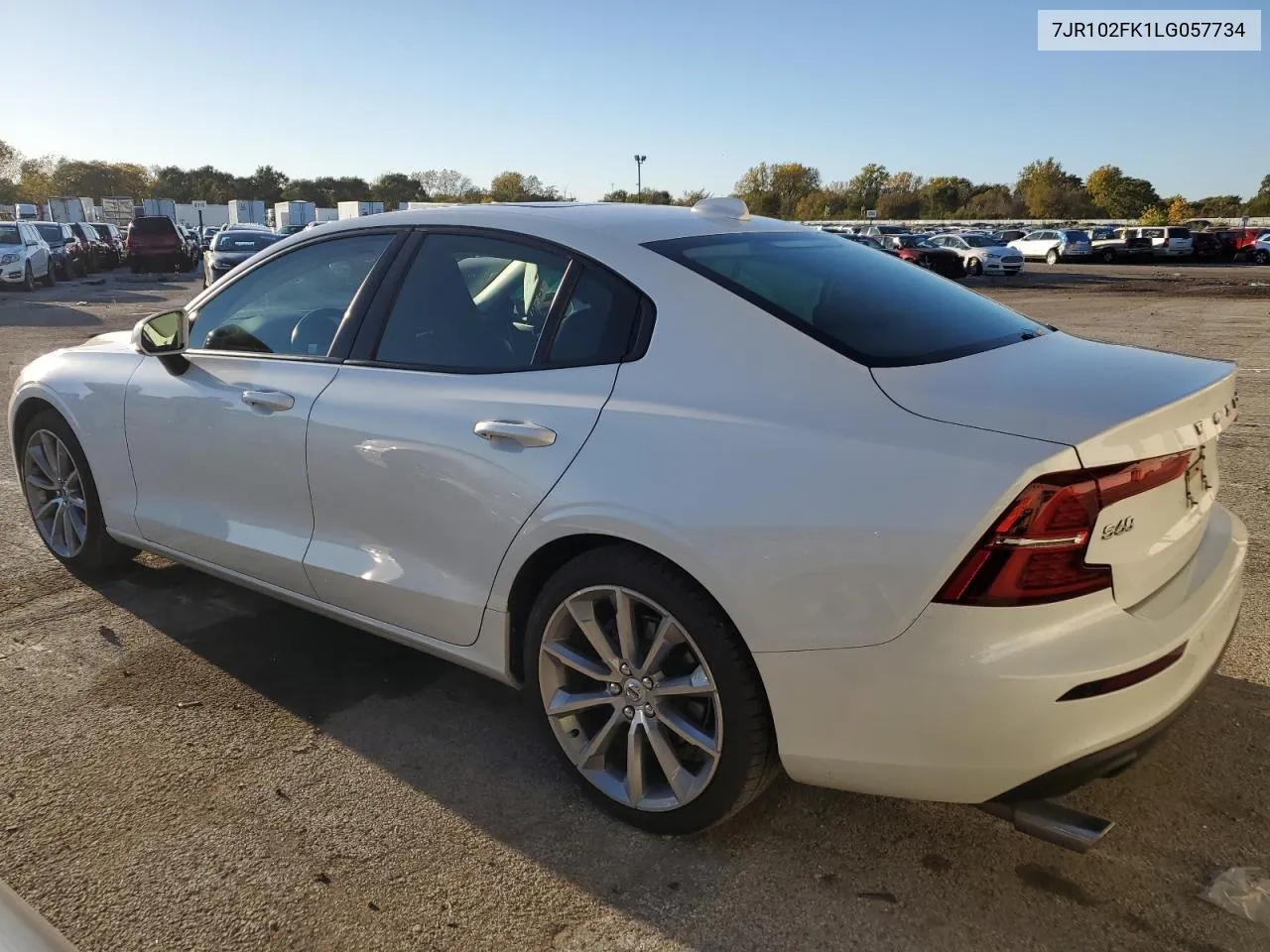 2020 Volvo S60 T5 Momentum VIN: 7JR102FK1LG057734 Lot: 76241524