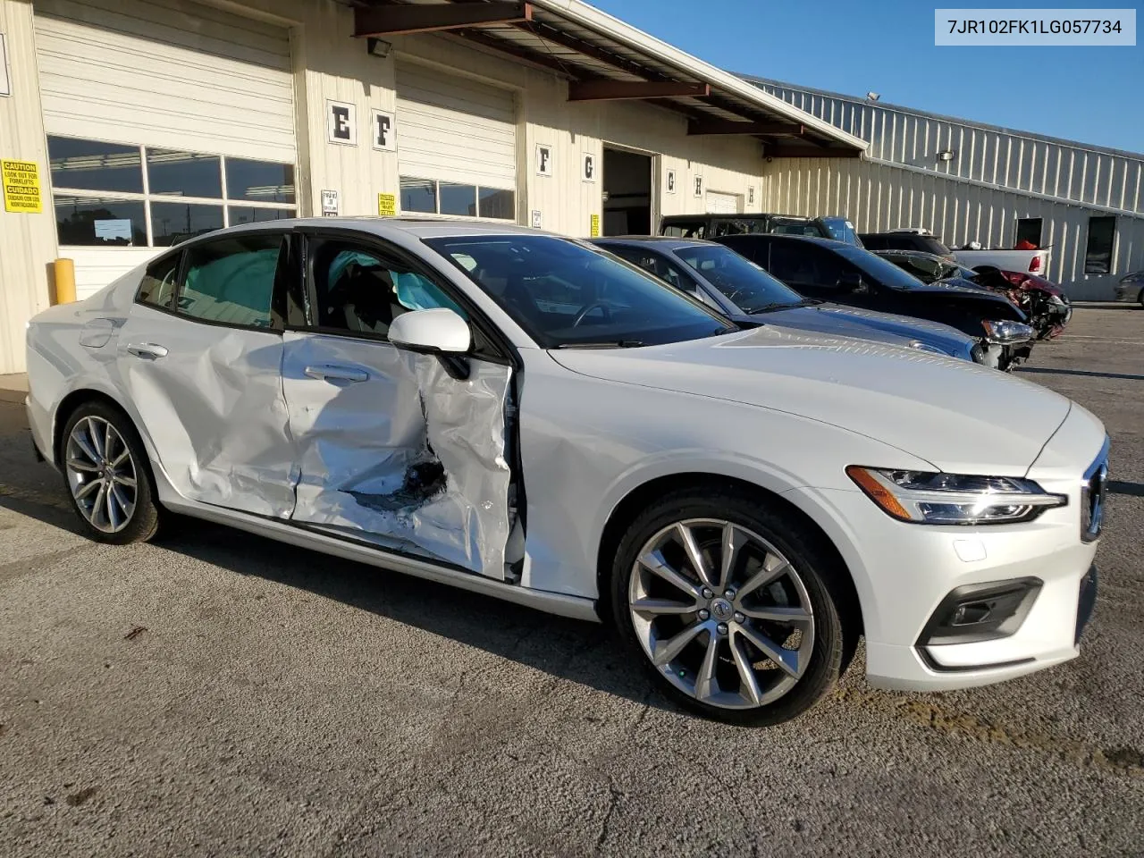 2020 Volvo S60 T5 Momentum VIN: 7JR102FK1LG057734 Lot: 76241524