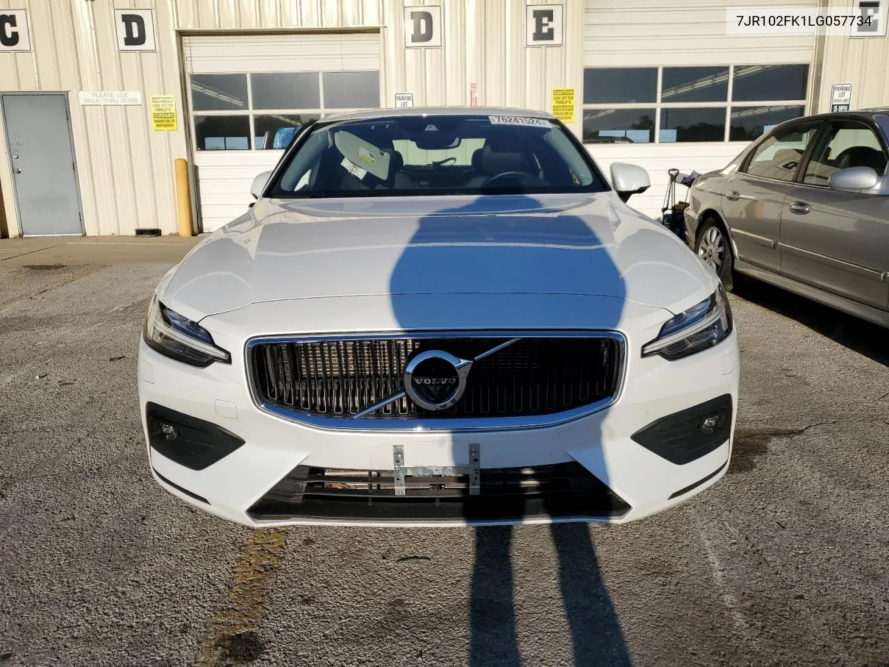 2020 Volvo S60 T5 Momentum VIN: 7JR102FK1LG057734 Lot: 76241524