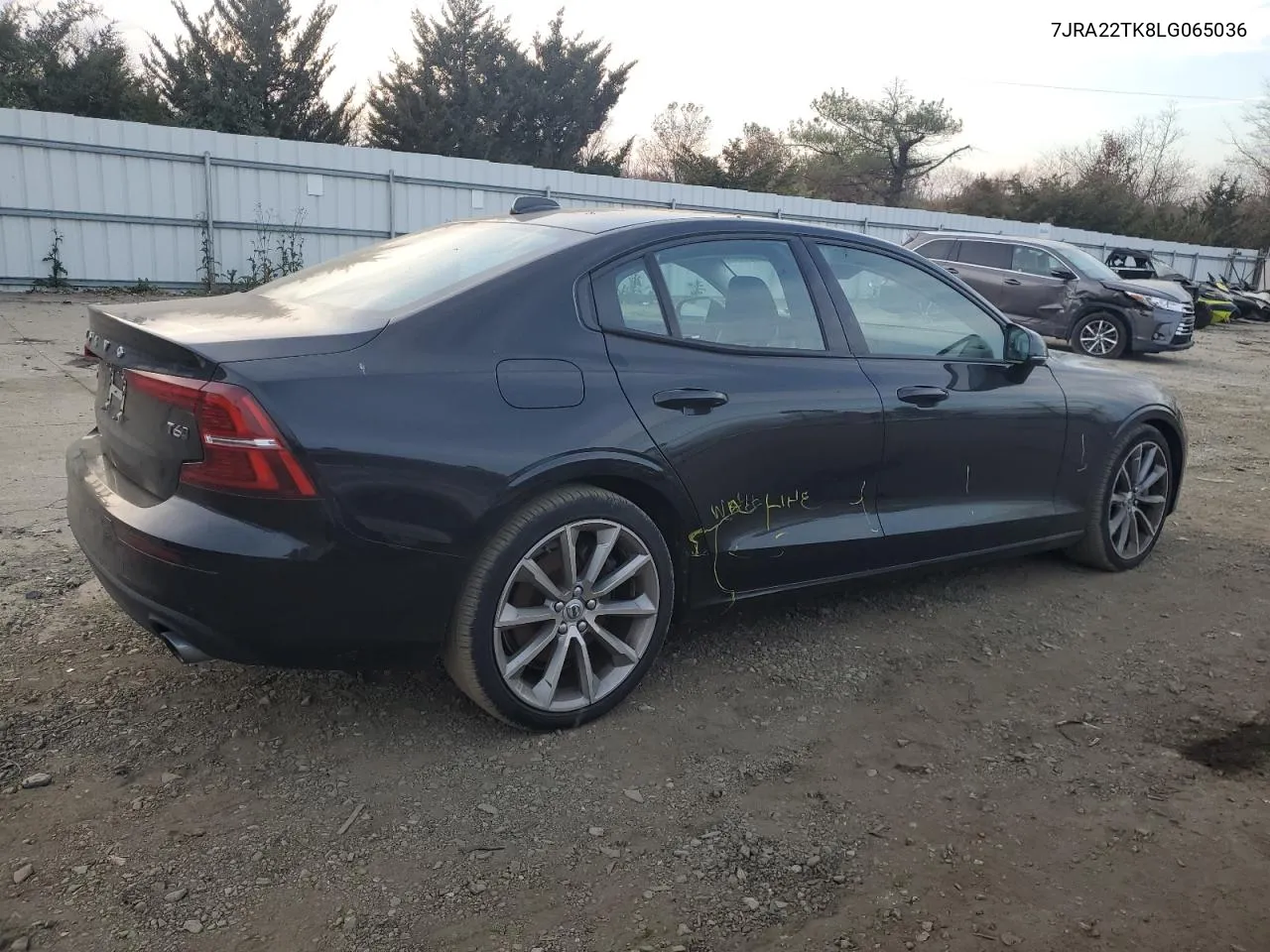 2020 Volvo S60 T6 Momentum VIN: 7JRA22TK8LG065036 Lot: 79225304