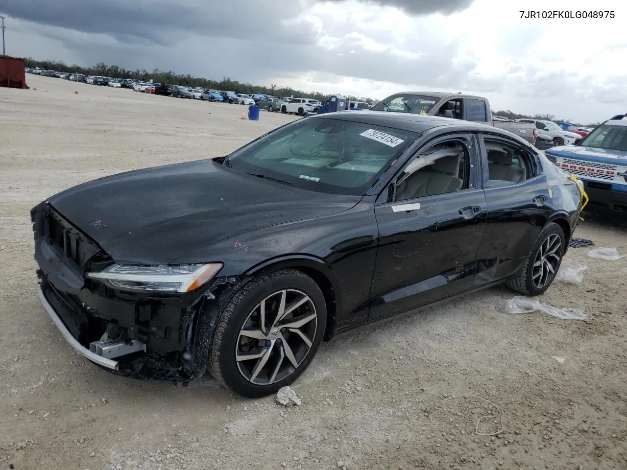 2020 Volvo S60 T5 Momentum VIN: 7JR102FK0LG048975 Lot: 79724154