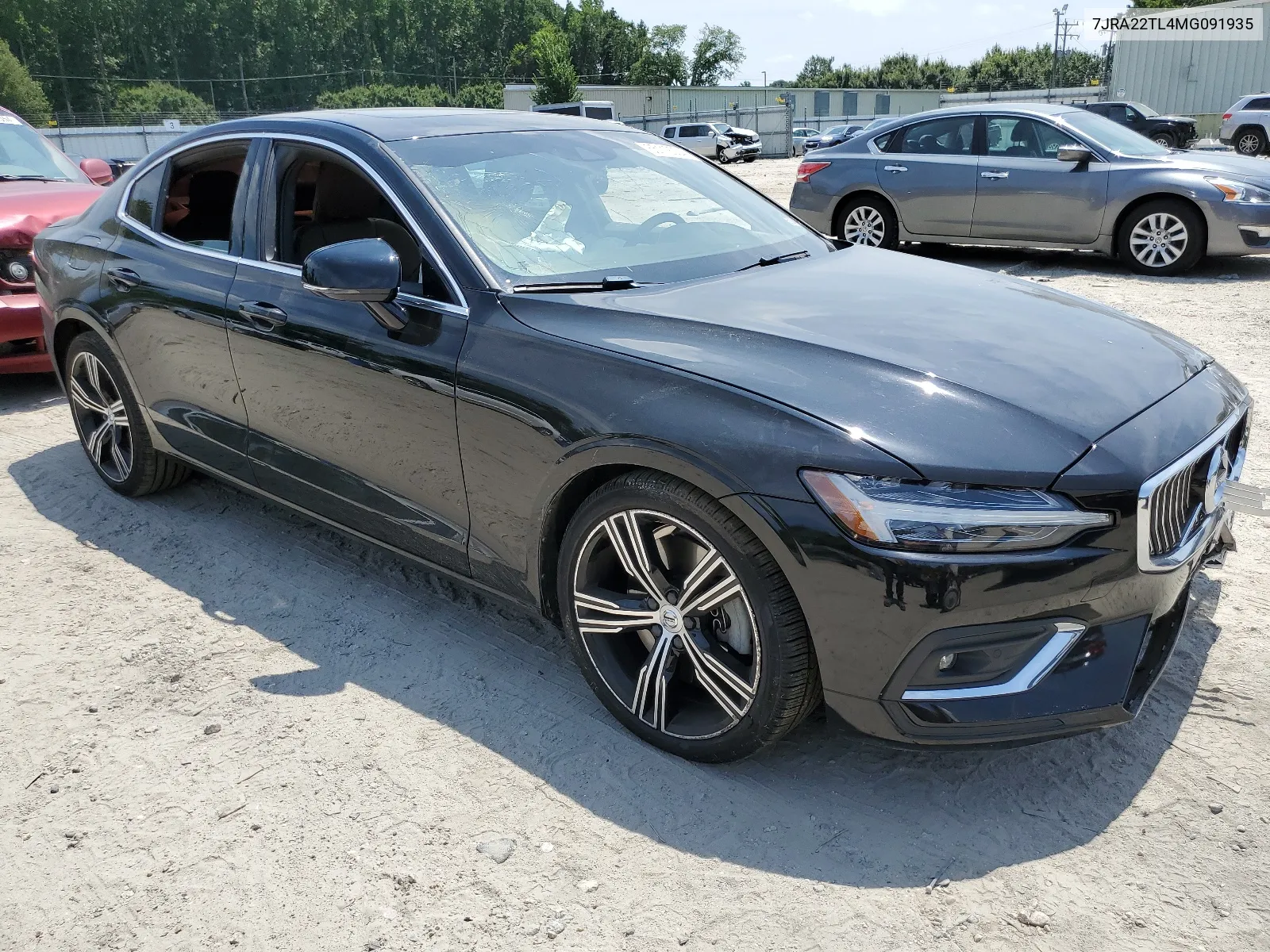 2021 Volvo S60 T6 Inscription VIN: 7JRA22TL4MG091935 Lot: 65112034