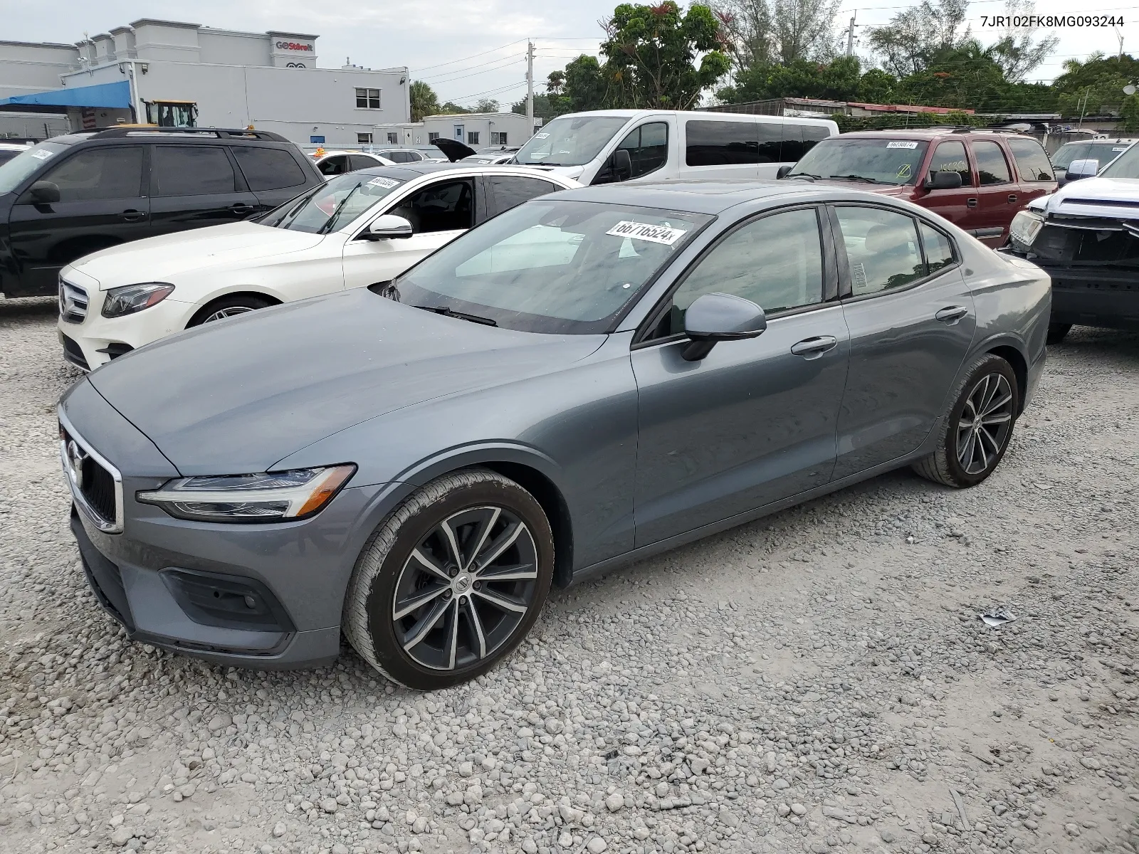 2021 Volvo S60 T5 Momentum VIN: 7JR102FK8MG093244 Lot: 66716524