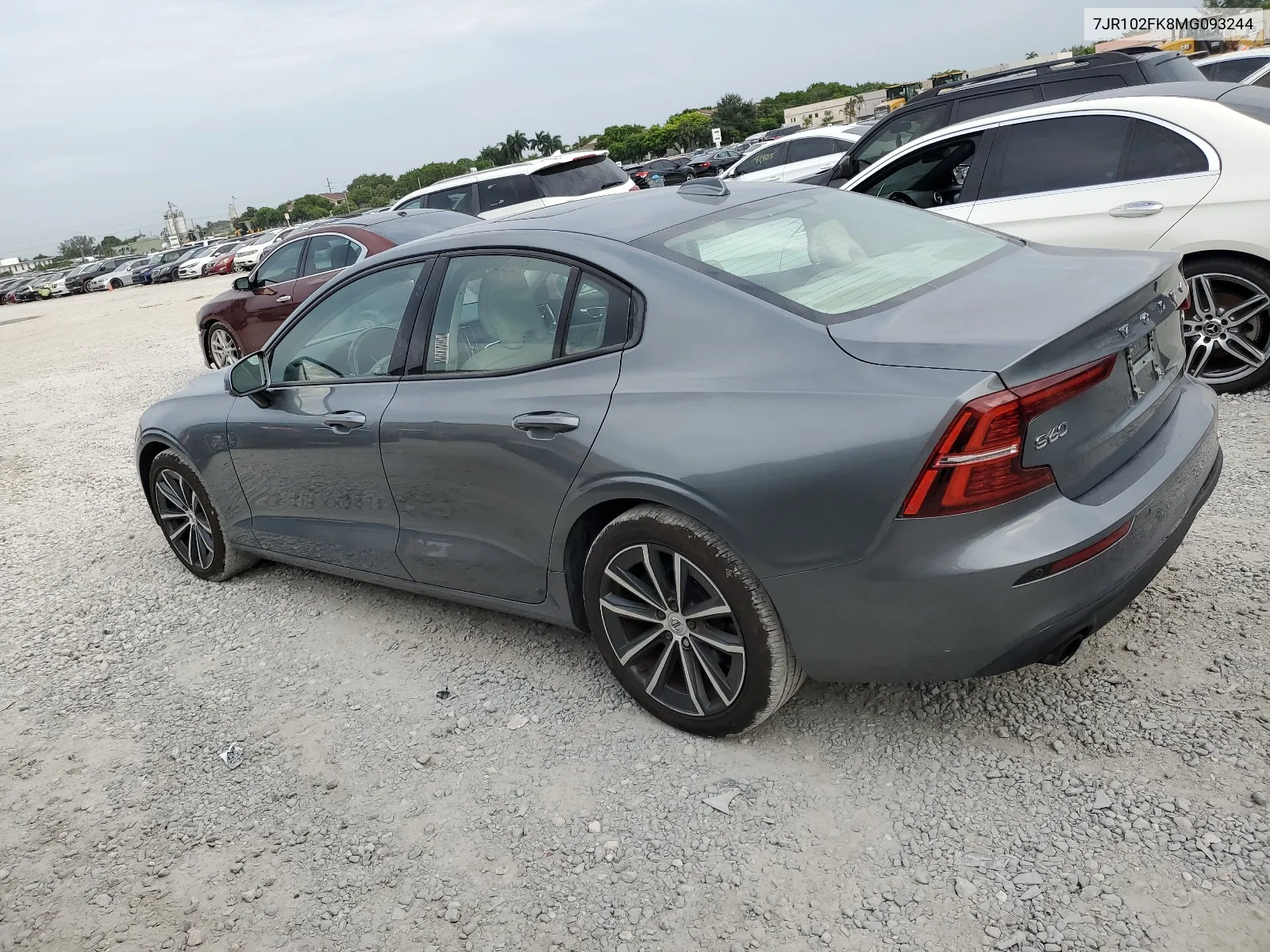 2021 Volvo S60 T5 Momentum VIN: 7JR102FK8MG093244 Lot: 66716524