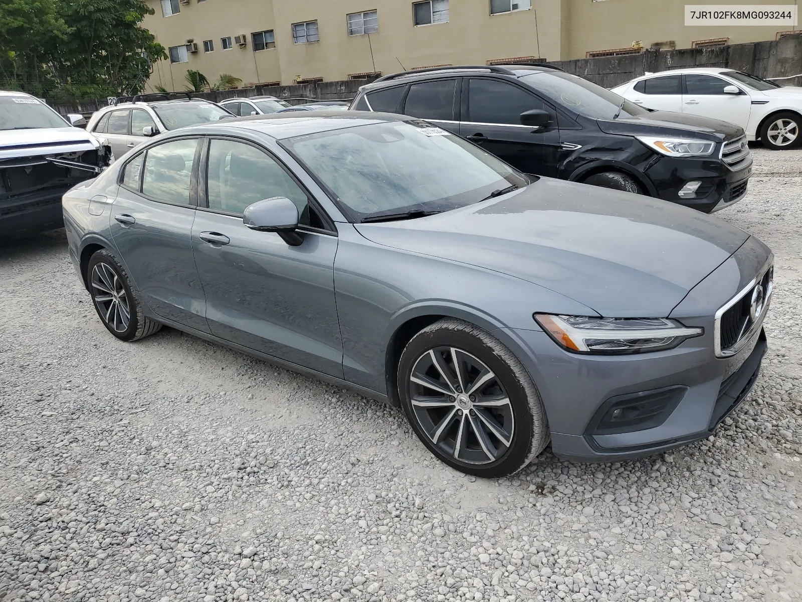 2021 Volvo S60 T5 Momentum VIN: 7JR102FK8MG093244 Lot: 66716524