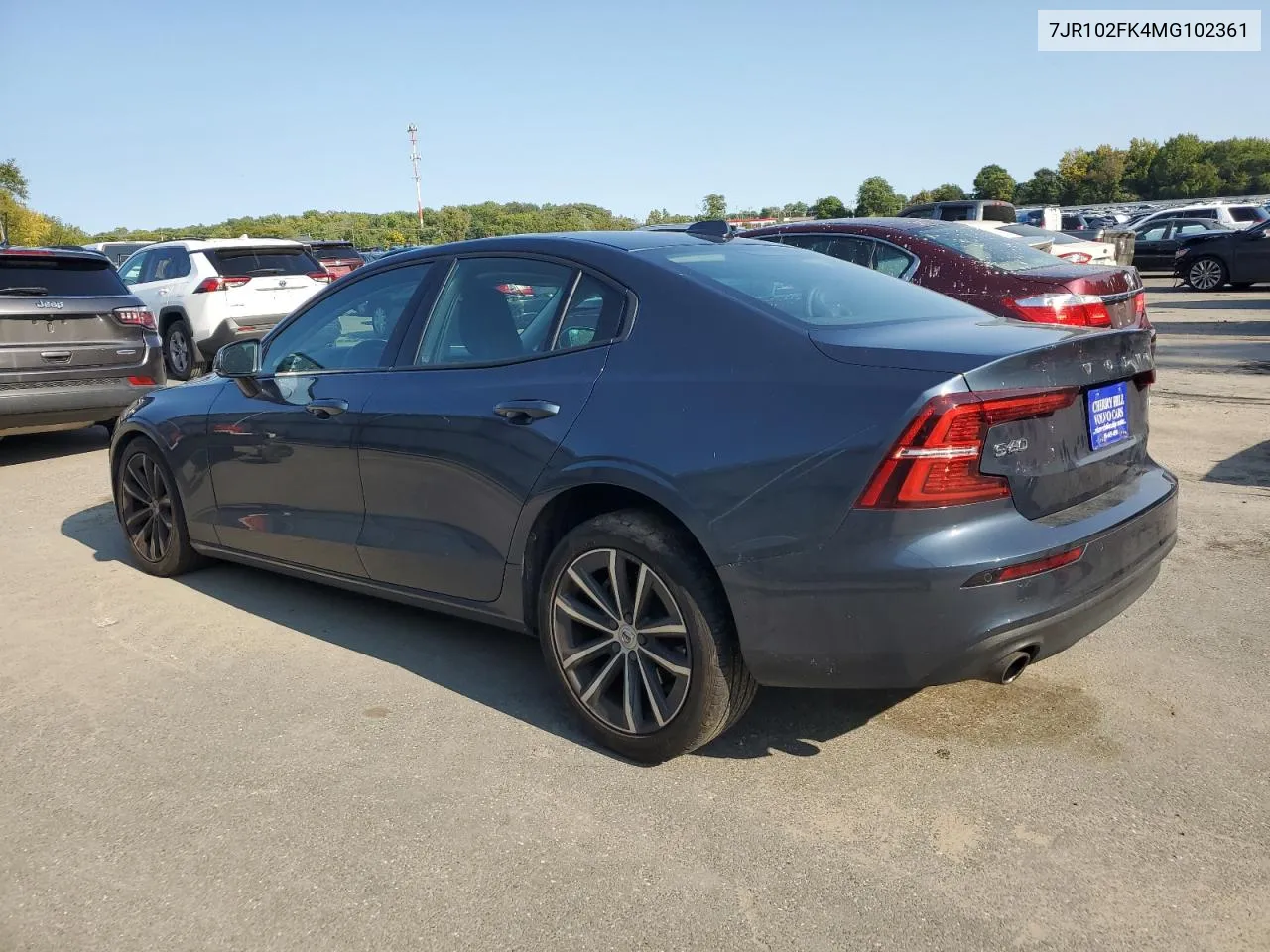 2021 Volvo S60 T5 Momentum VIN: 7JR102FK4MG102361 Lot: 70554884