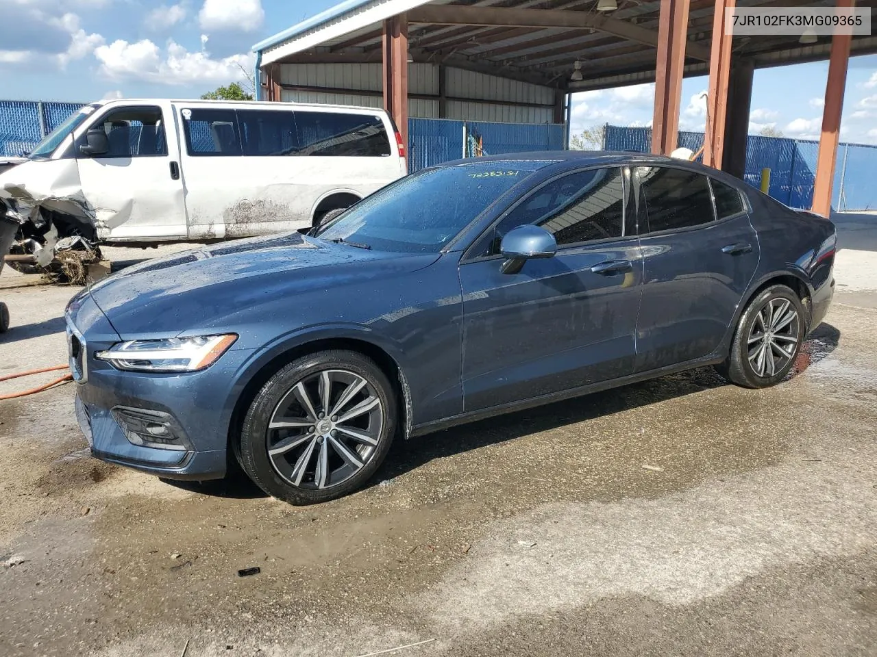 2021 Volvo S60 T5 Momentum VIN: 7JR102FK3MG09365 Lot: 72385154