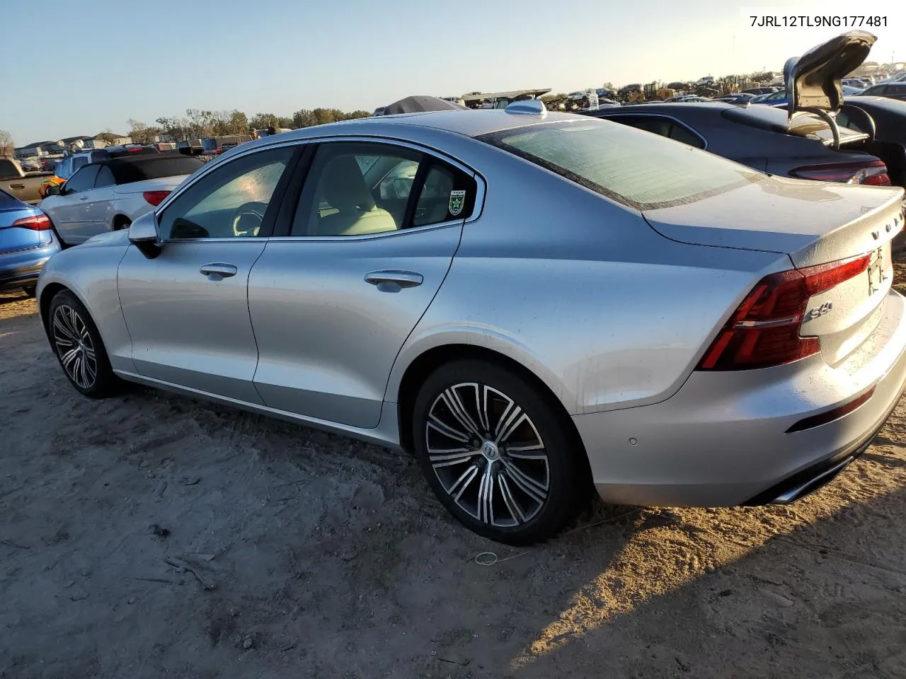 2022 Volvo S60 B5 Inscription VIN: 7JRL12TL9NG177481 Lot: 79969764