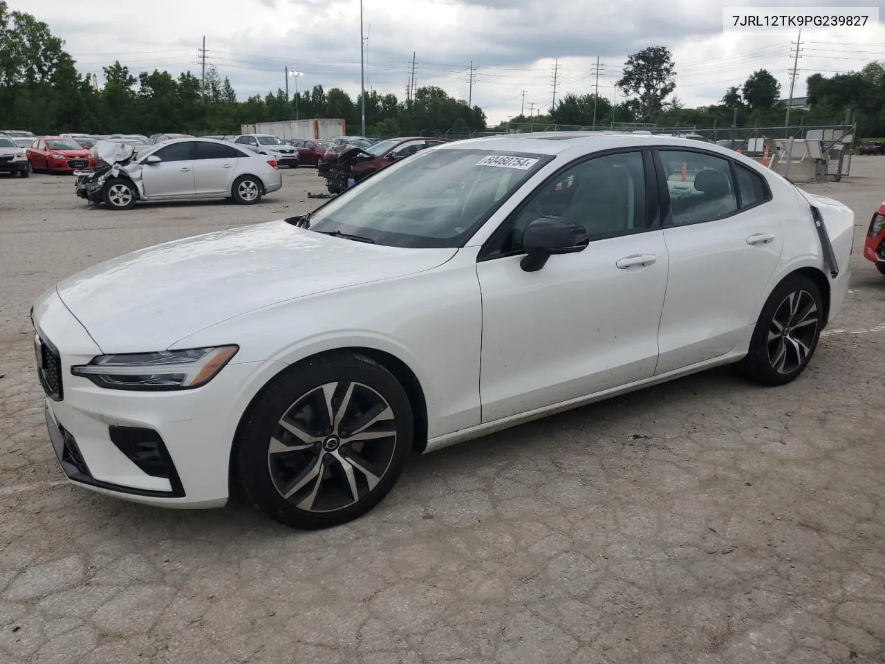 2023 Volvo S60 Core VIN: 7JRL12TK9PG239827 Lot: 60460754