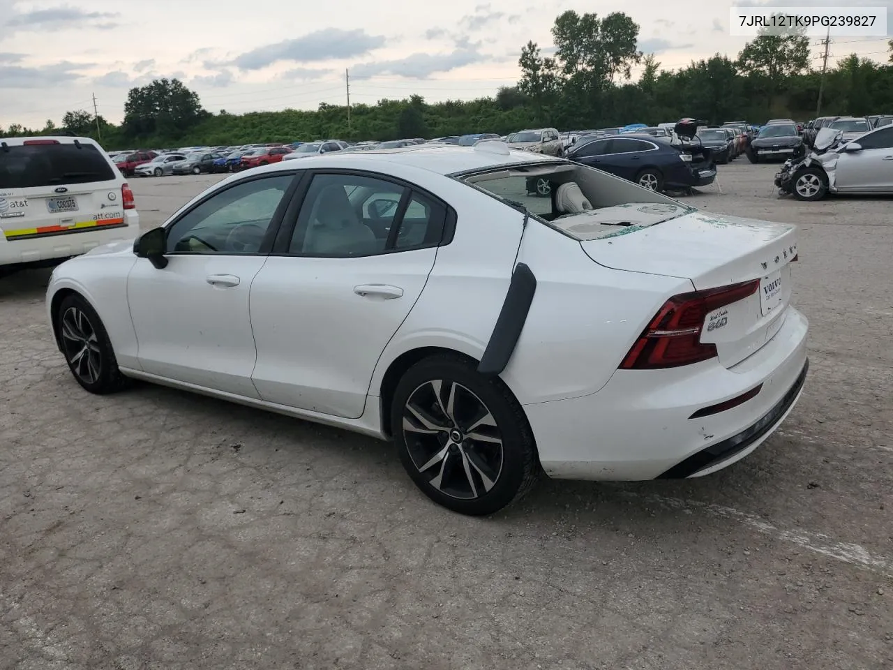 2023 Volvo S60 Core VIN: 7JRL12TK9PG239827 Lot: 60460754