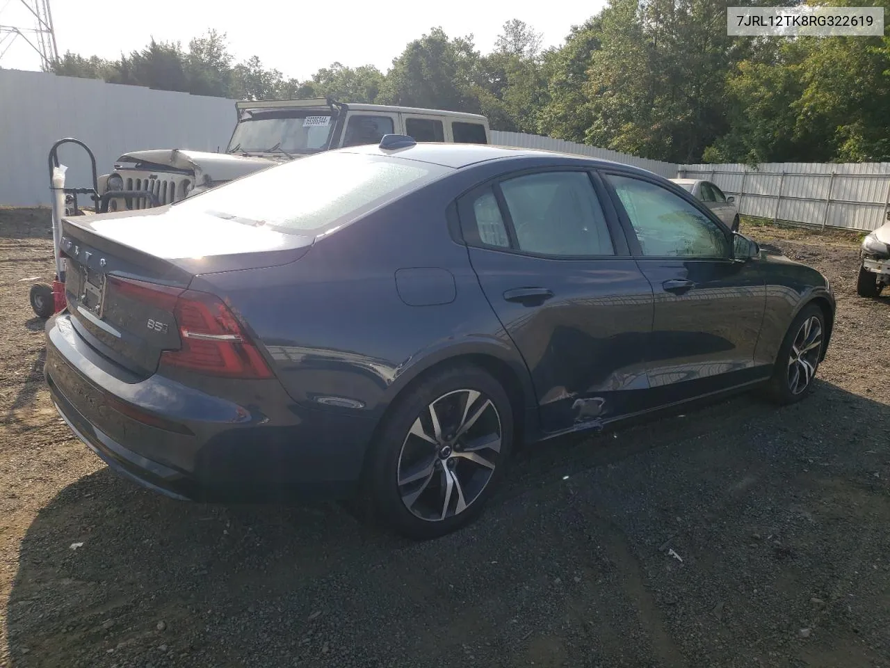 7JRL12TK8RG322619 2024 Volvo S60 Core