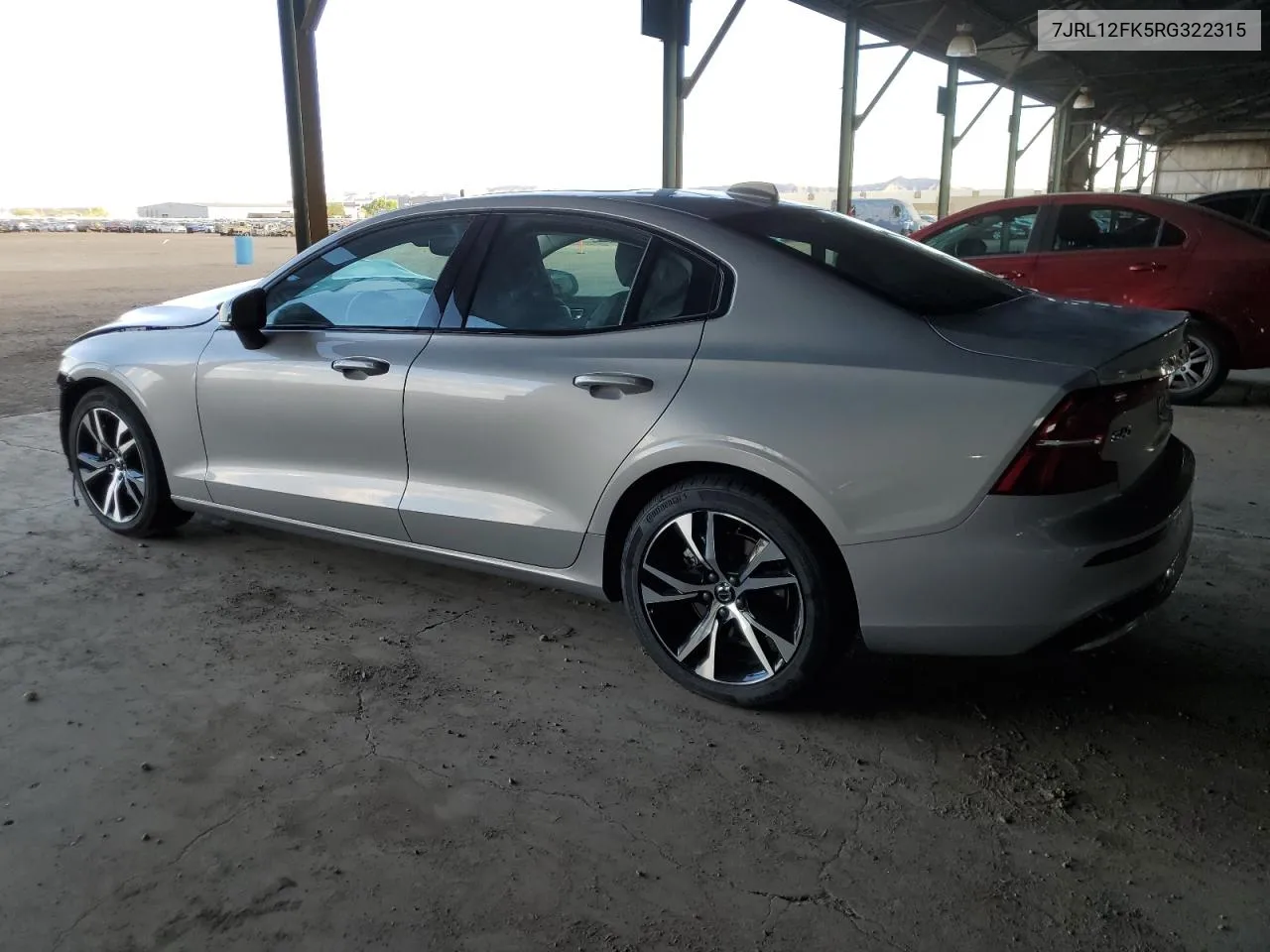 2024 Volvo S60 Core VIN: 7JRL12FK5RG322315 Lot: 72785984