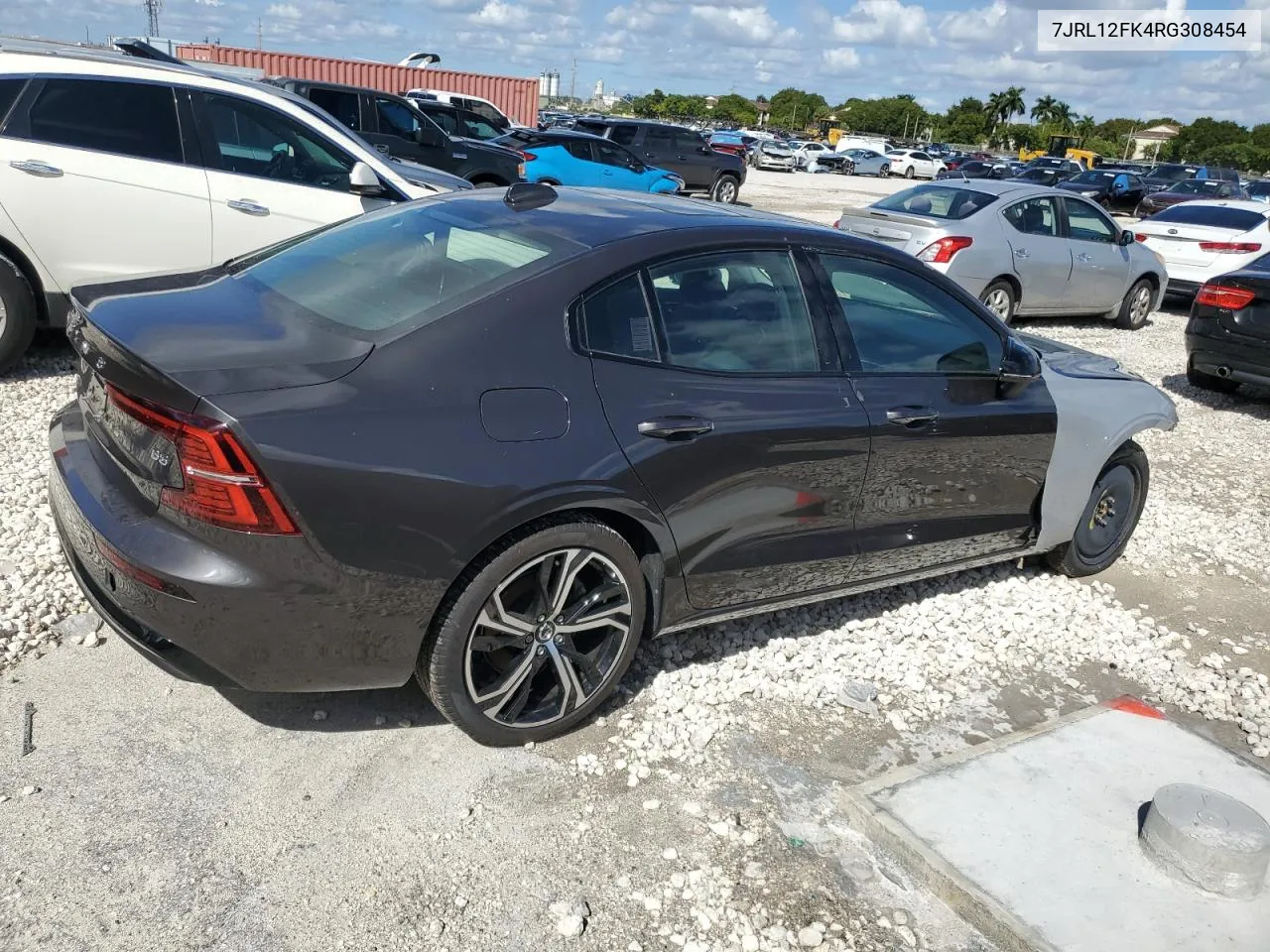 2024 Volvo S60 Core VIN: 7JRL12FK4RG308454 Lot: 77927654