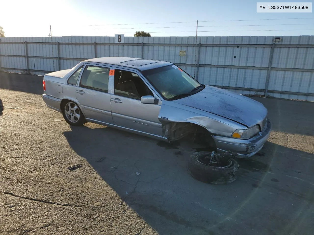 1998 Volvo S70 T5 Turbo VIN: YV1LS5371W1483508 Lot: 77251324