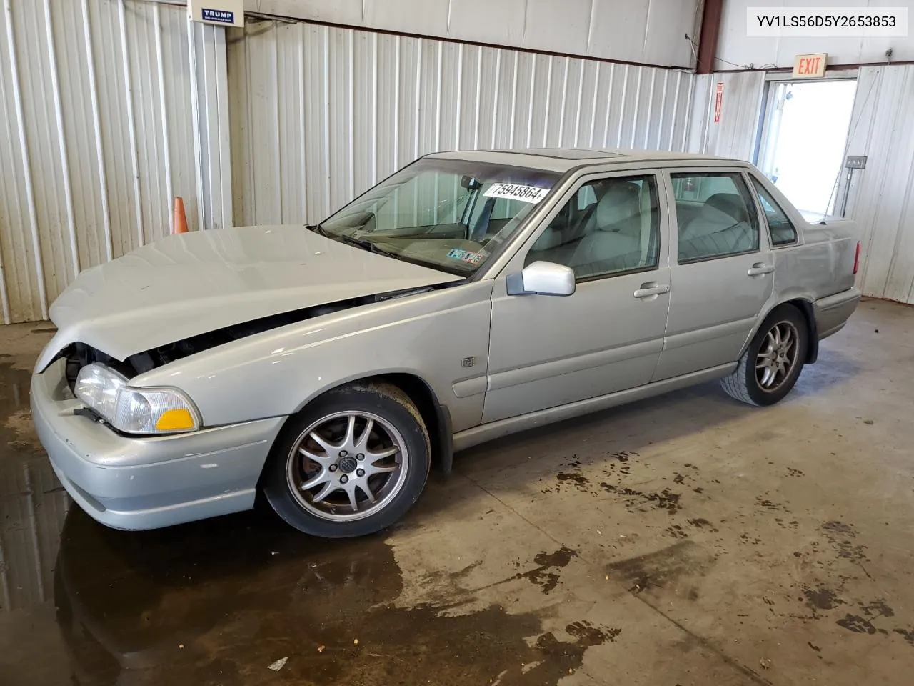 2000 Volvo S70 Glt VIN: YV1LS56D5Y2653853 Lot: 75945864