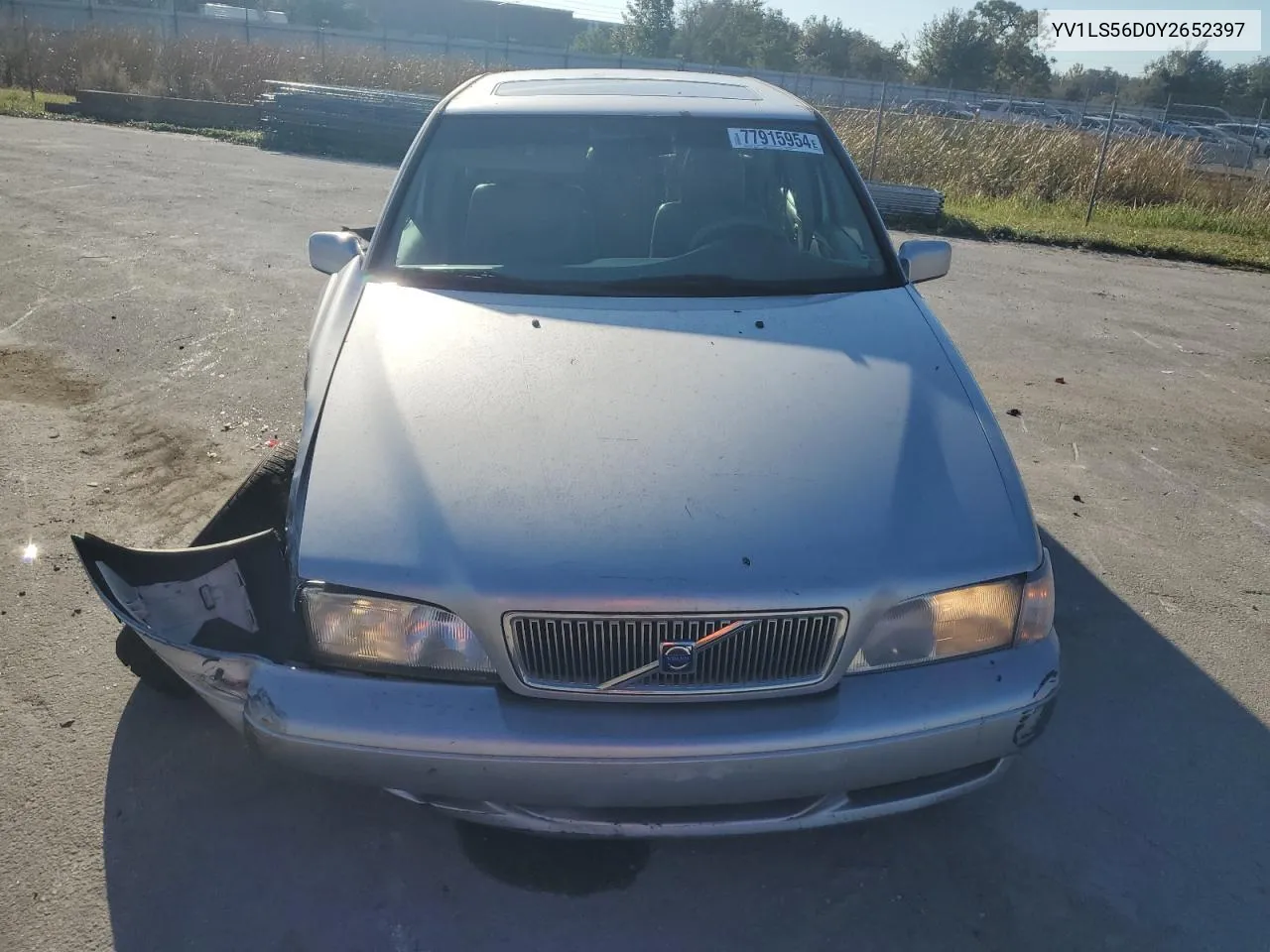 2000 Volvo S70 Glt VIN: YV1LS56D0Y2652397 Lot: 77915954