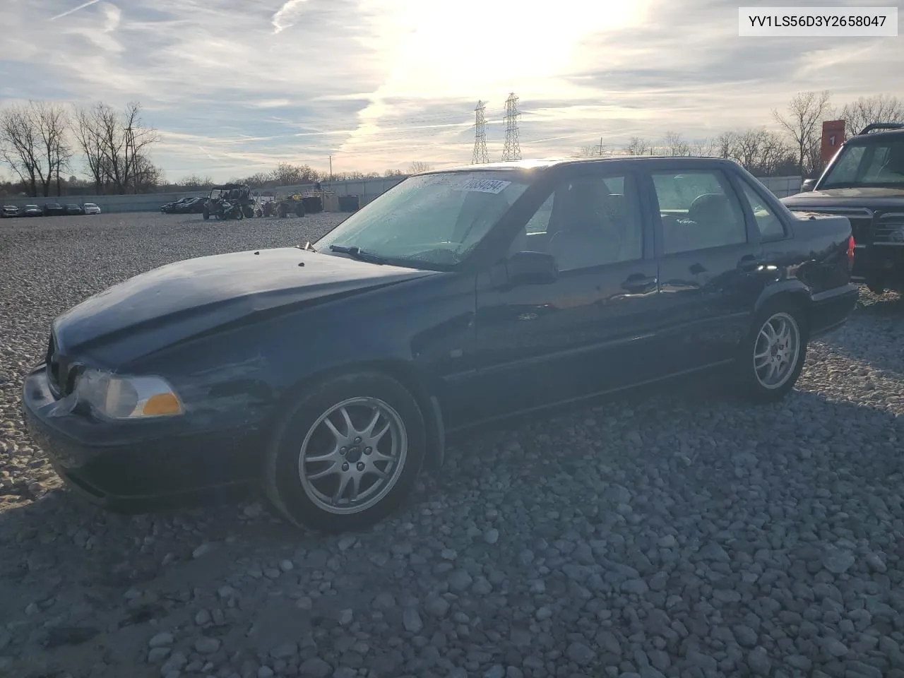 2000 Volvo S70 Glt VIN: YV1LS56D3Y2658047 Lot: 79884694