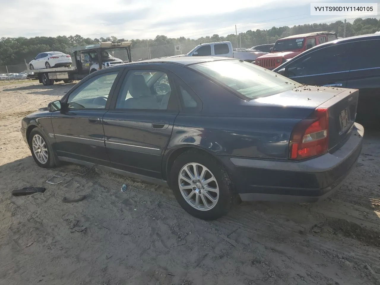 2000 Volvo S80 T6 Turbo VIN: YV1TS90D1Y1140105 Lot: 66579114