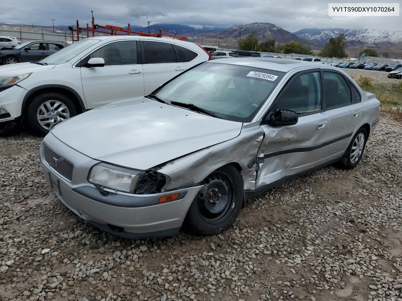 2000 Volvo S80 T6 Turbo VIN: YV1TS90DXY1070264 Lot: 76929394