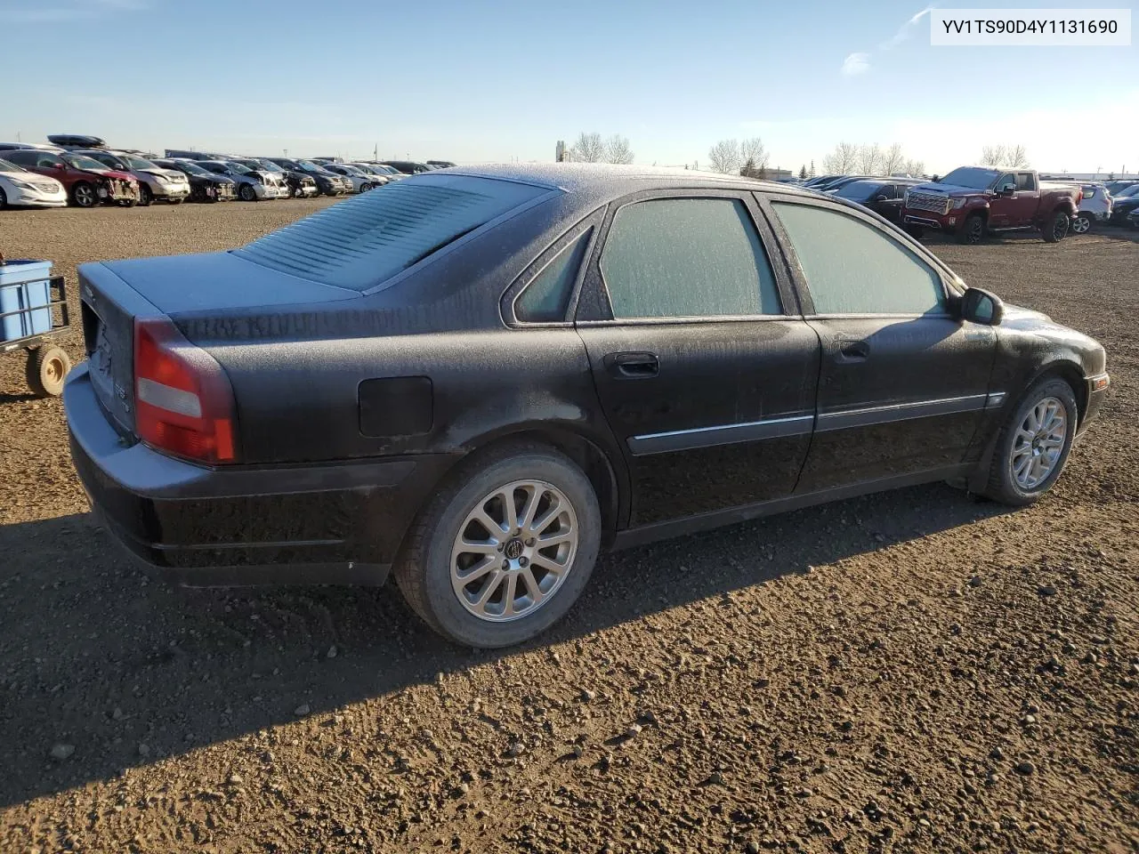 2000 Volvo S80 T6 Turbo VIN: YV1TS90D4Y1131690 Lot: 78386024