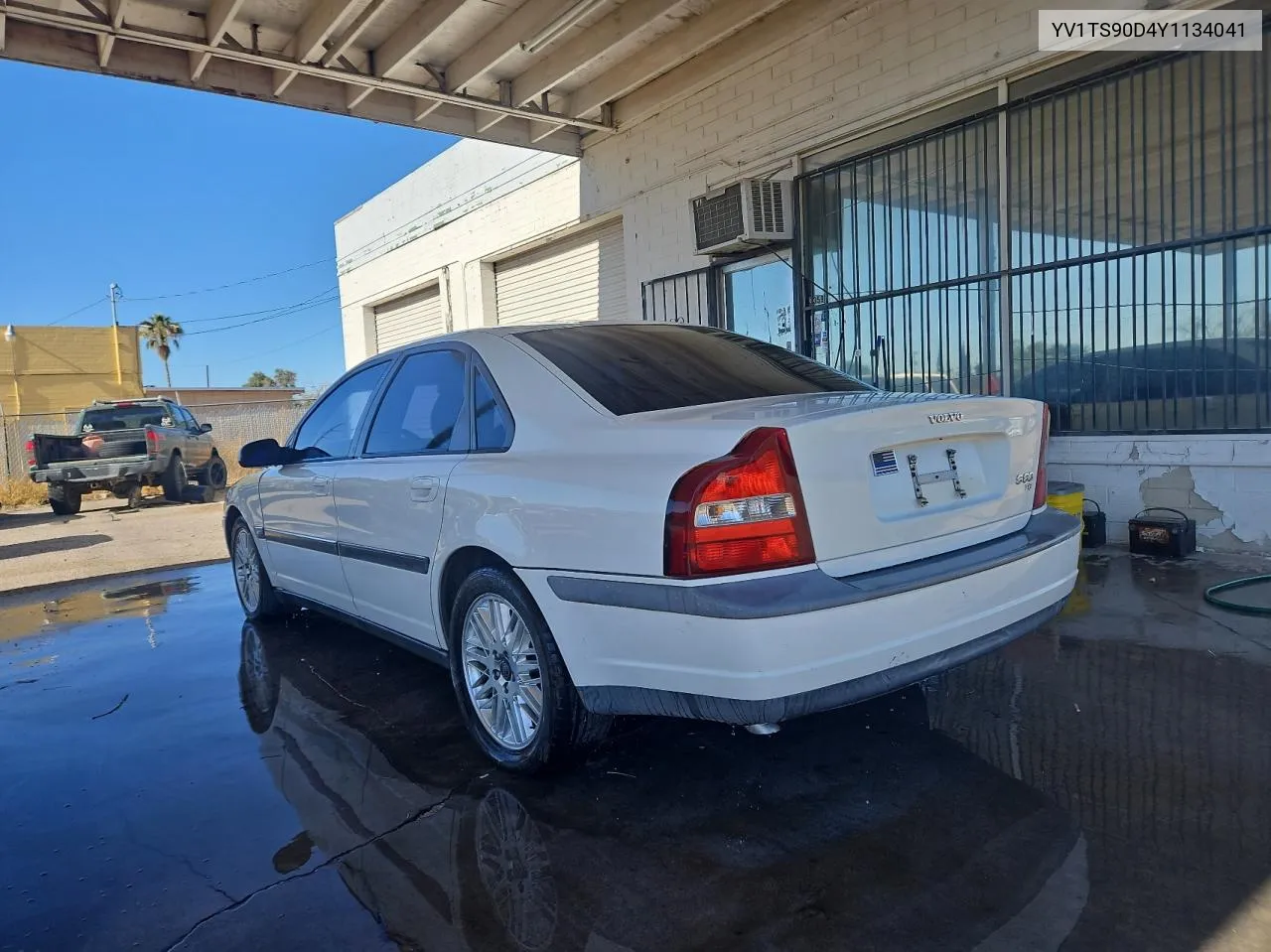 2000 Volvo S80 T6 Turbo VIN: YV1TS90D4Y1134041 Lot: 80581024