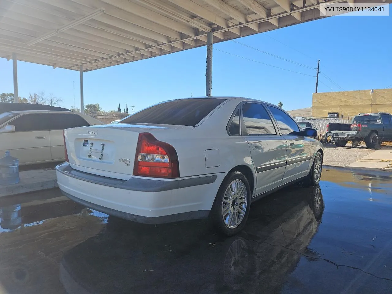 2000 Volvo S80 T6 Turbo VIN: YV1TS90D4Y1134041 Lot: 80581024