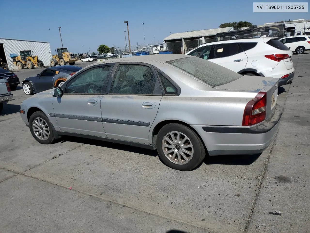 2001 Volvo S80 T6 Exectuvie VIN: YV1TS90D111205735 Lot: 68945594