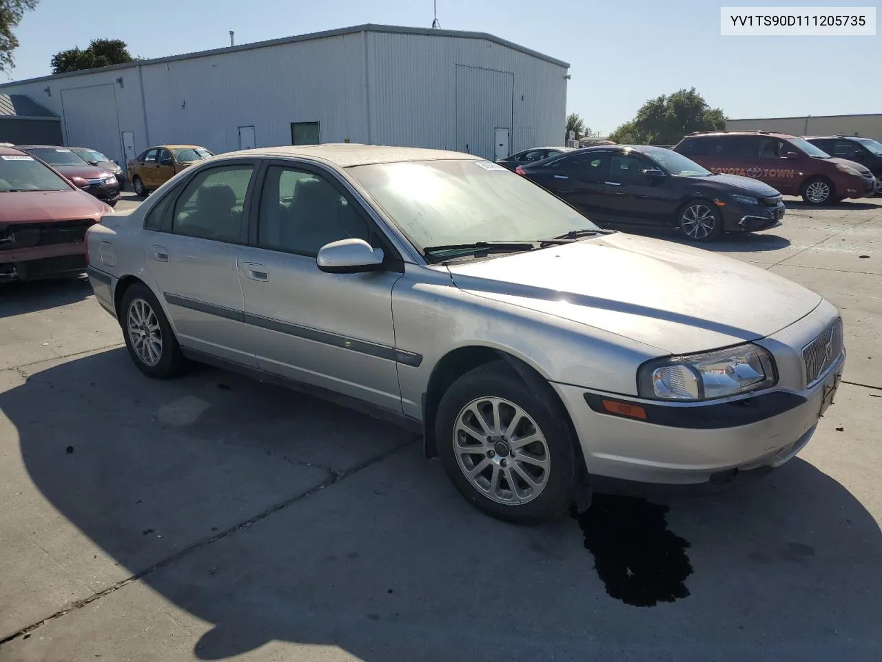 YV1TS90D111205735 2001 Volvo S80 T6 Exectuvie