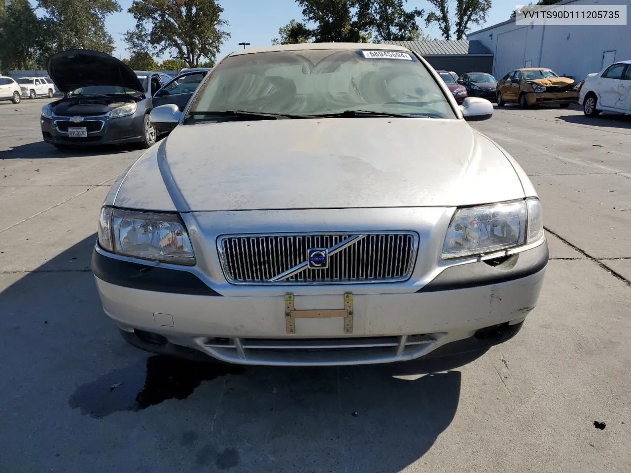 2001 Volvo S80 T6 Exectuvie VIN: YV1TS90D111205735 Lot: 68945594