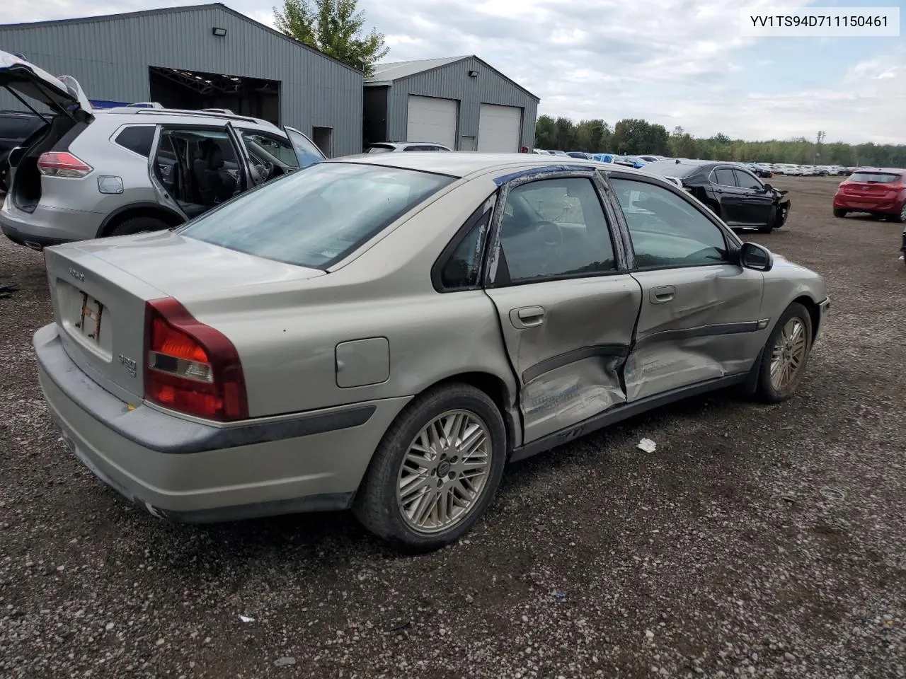 2001 Volvo S80 VIN: YV1TS94D711150461 Lot: 70558494