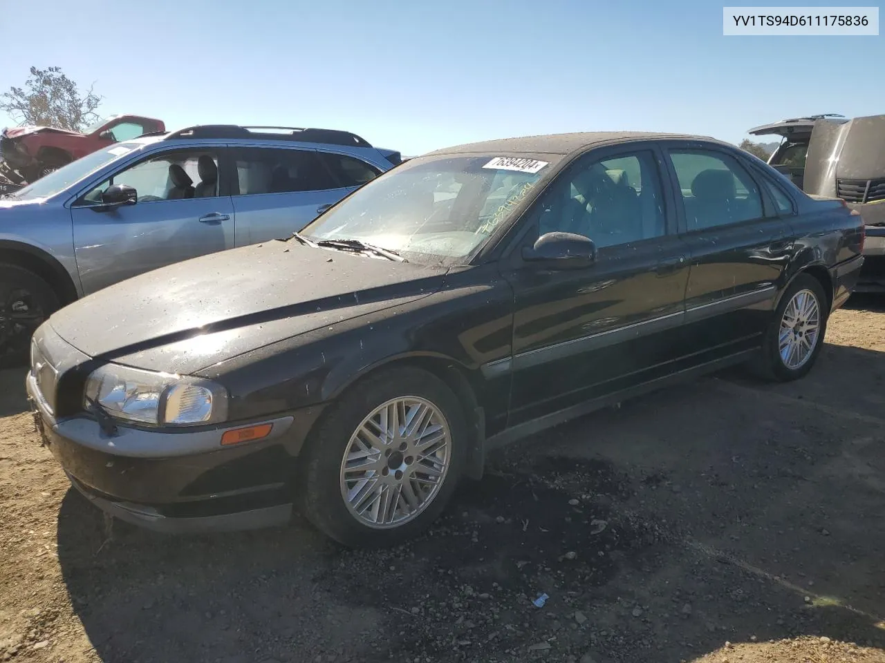 YV1TS94D611175836 2001 Volvo S80