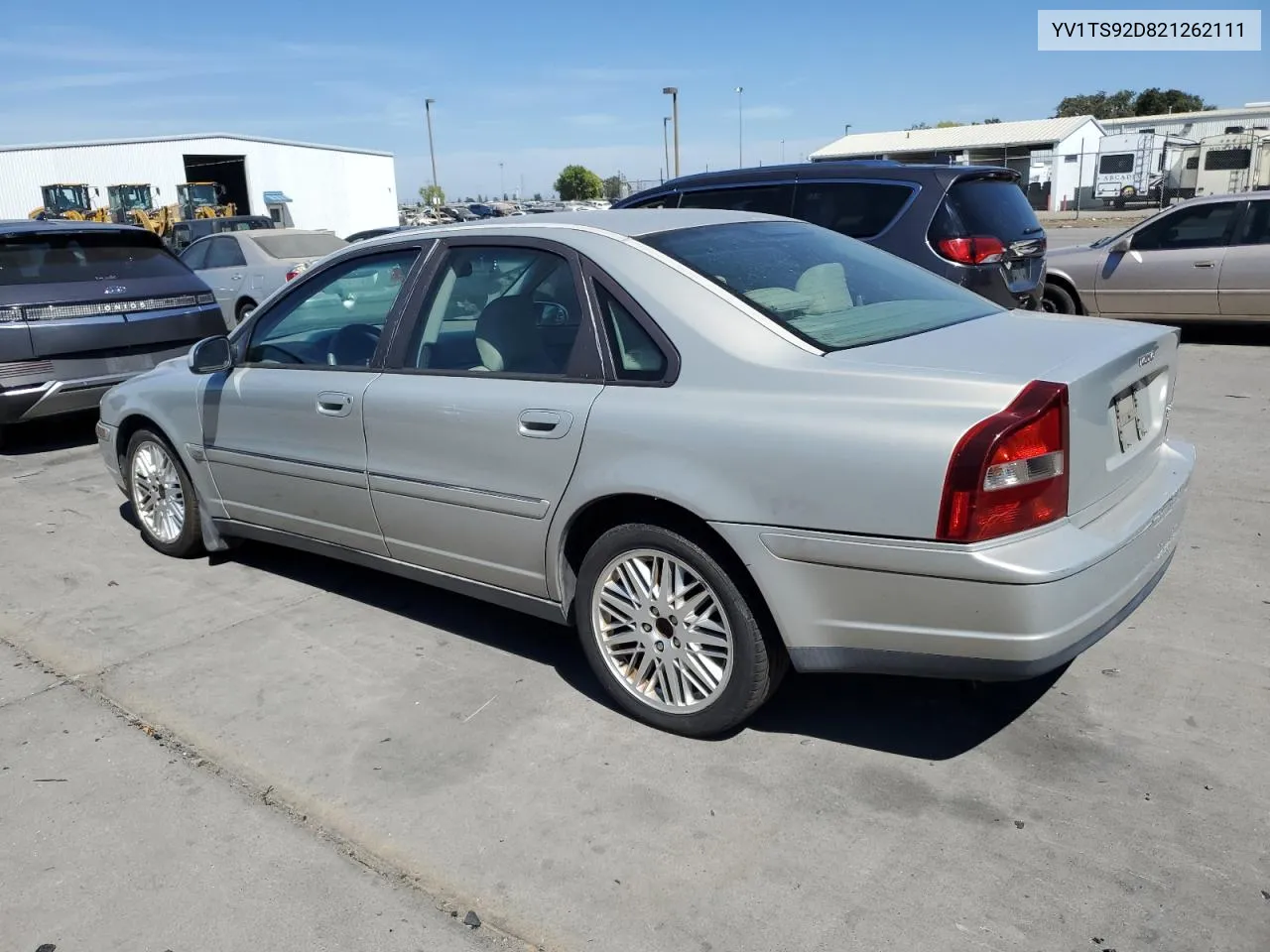 2002 Volvo S80 VIN: YV1TS92D821262111 Lot: 70633264