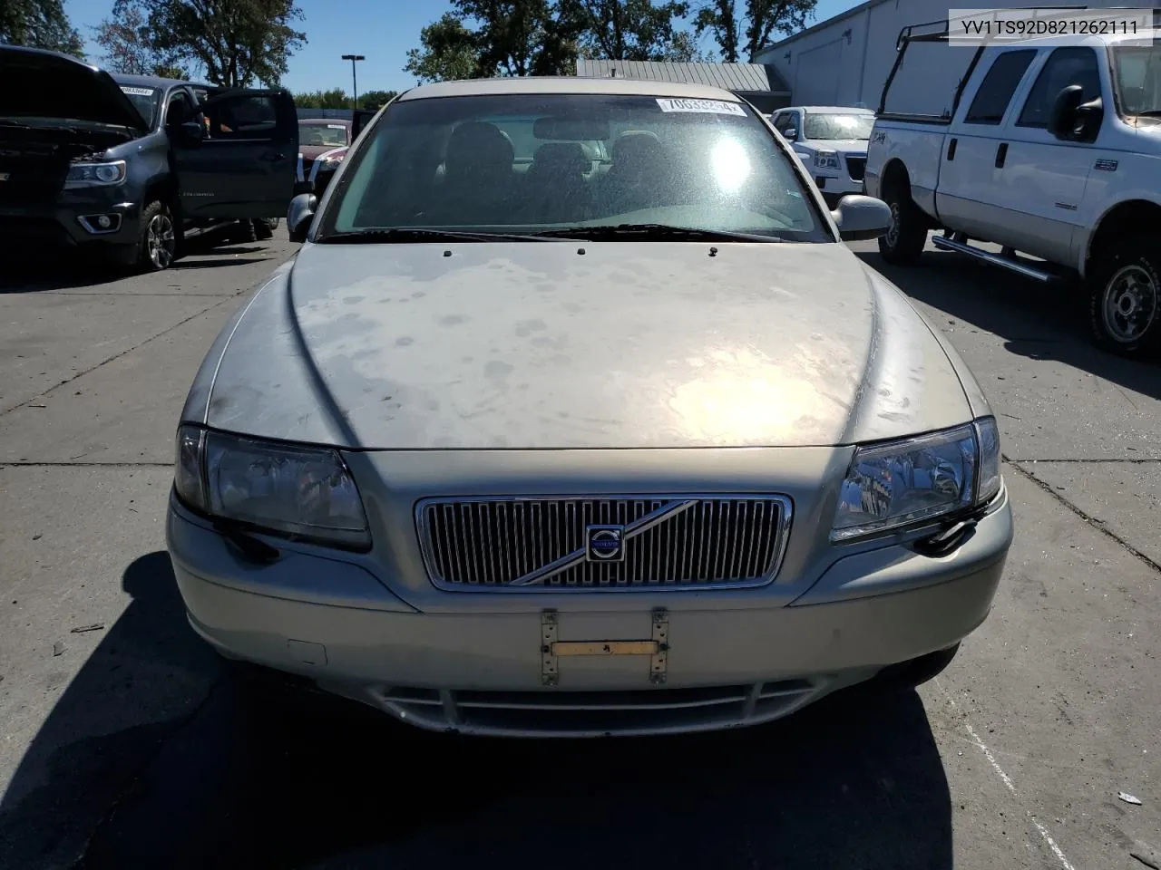 2002 Volvo S80 VIN: YV1TS92D821262111 Lot: 70633264