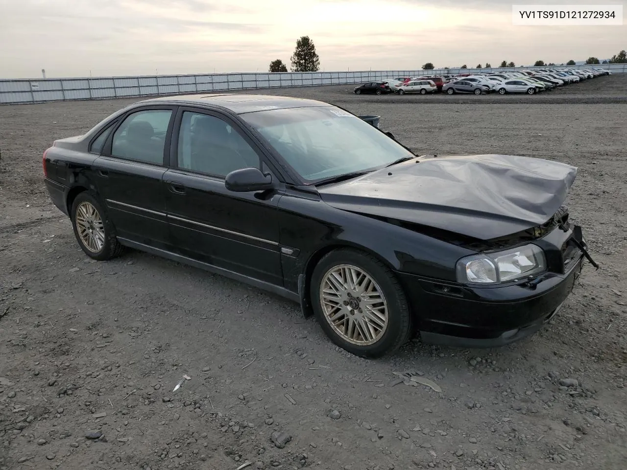 2002 Volvo S80 T6 Turbo VIN: YV1TS91D121272934 Lot: 75724364