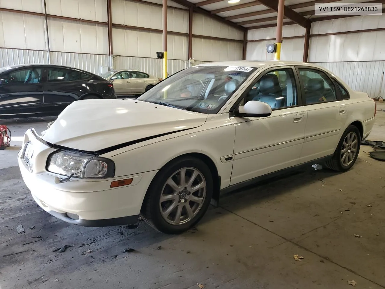 2002 Volvo S80 T6 Turbo VIN: YV1TS91D821268833 Lot: 79437674