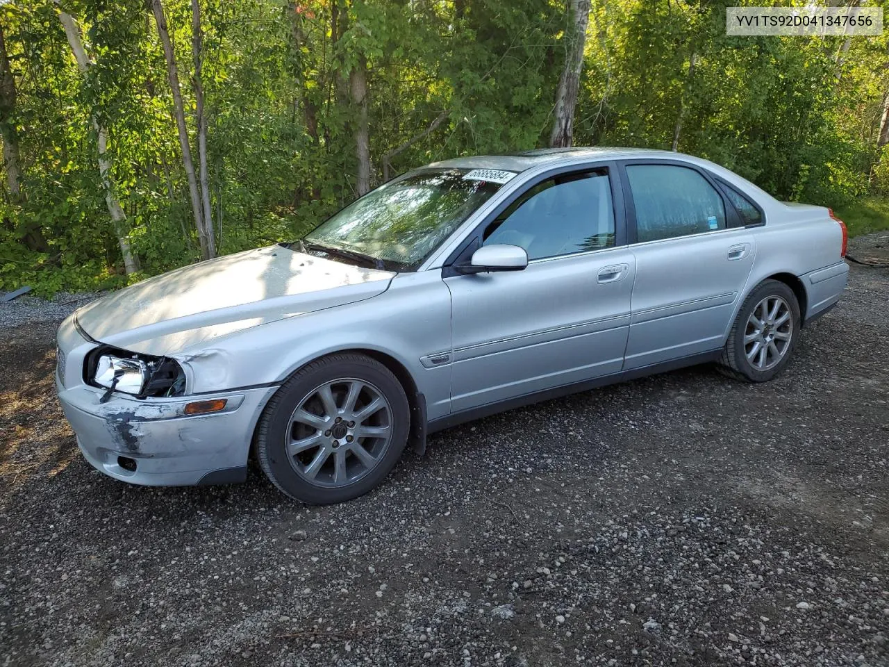 2004 Volvo S80 VIN: YV1TS92D041347656 Lot: 66885884