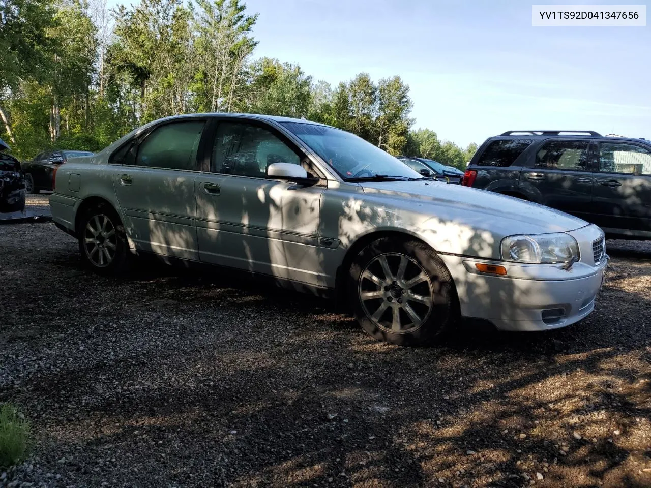 2004 Volvo S80 VIN: YV1TS92D041347656 Lot: 66885884