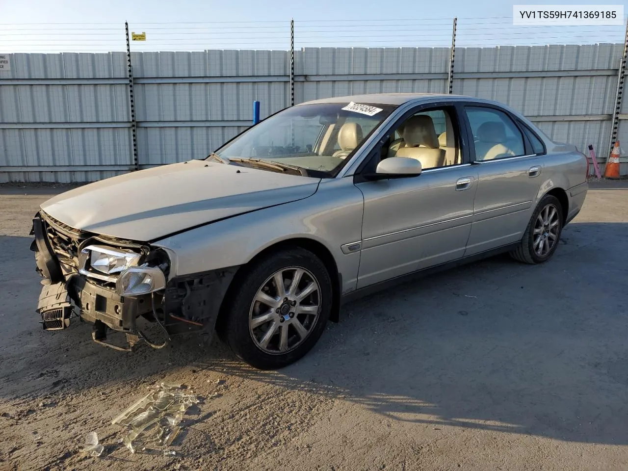 YV1TS59H741369185 2004 Volvo S80 2.5T