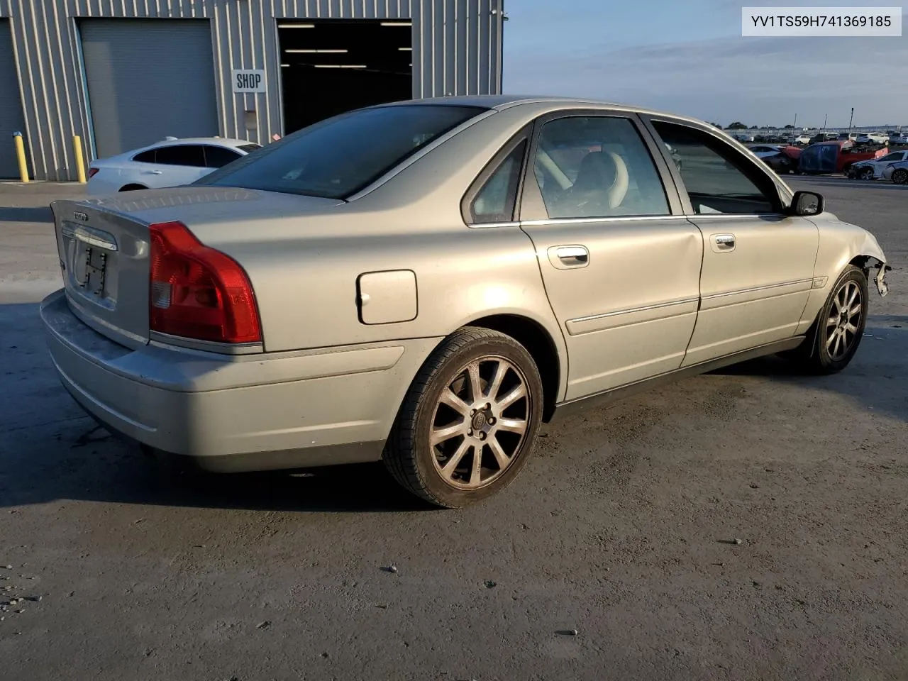 2004 Volvo S80 2.5T VIN: YV1TS59H741369185 Lot: 70324584