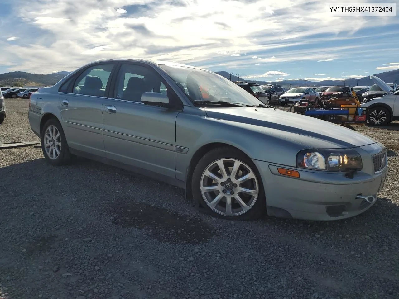 2004 Volvo S80 2.5T VIN: YV1TH59HX41372404 Lot: 71828184