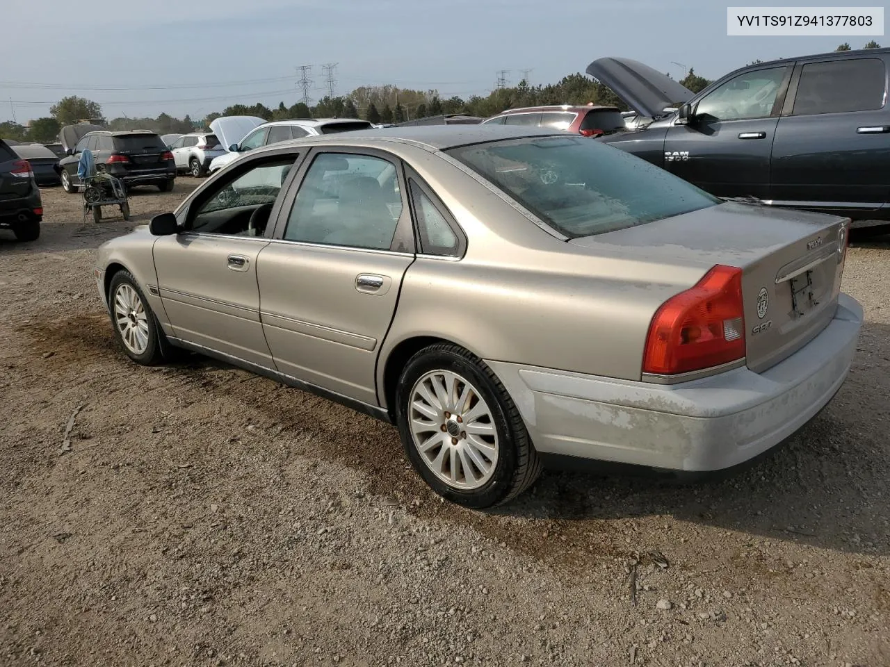 2004 Volvo S80 T6 Elite VIN: YV1TS91Z941377803 Lot: 75029654