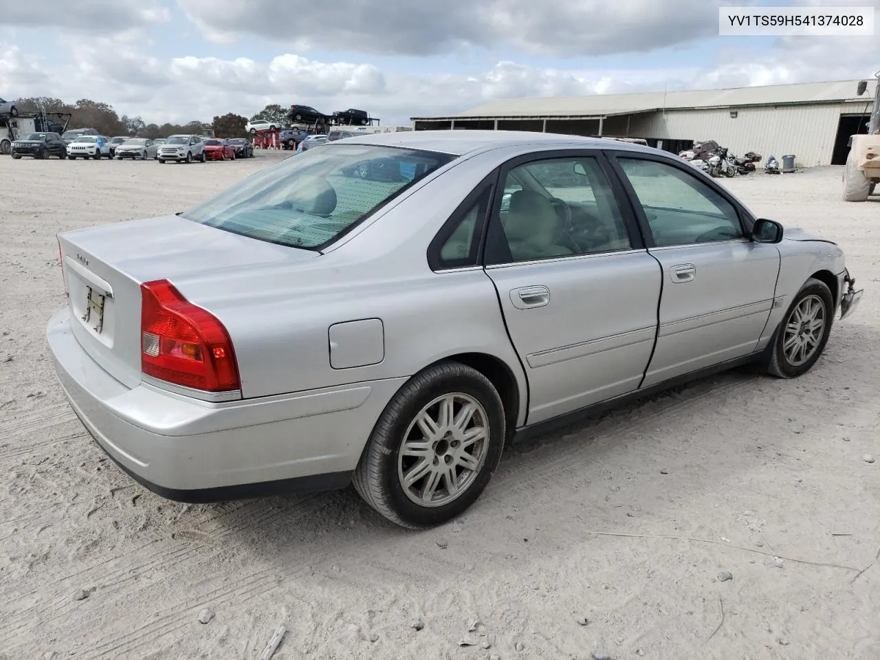 2004 Volvo S80 2.5T VIN: YV1TS59H541374028 Lot: 78716874