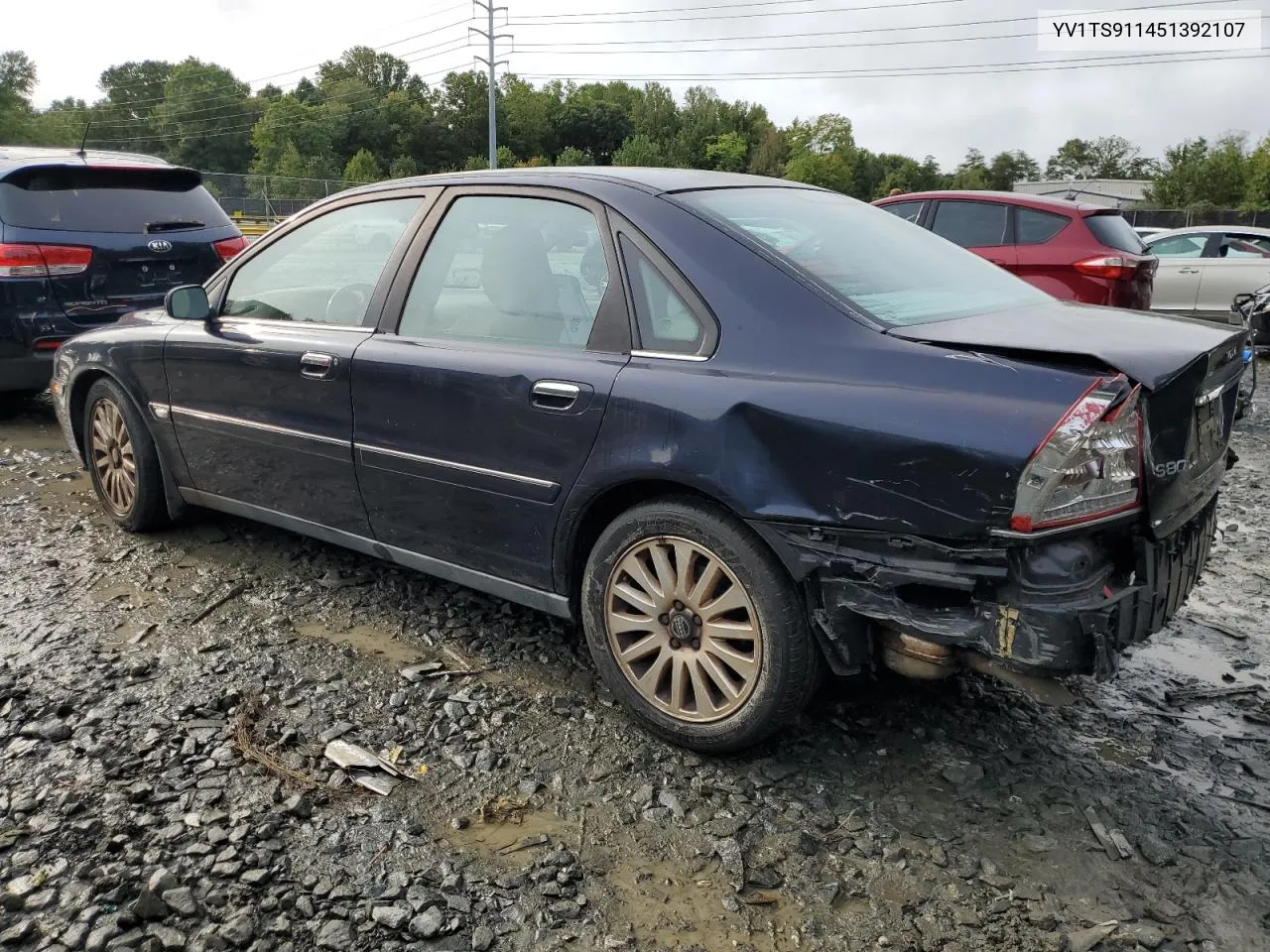 2005 Volvo S80 T6 Turbo VIN: YV1TS911451392107 Lot: 71914864