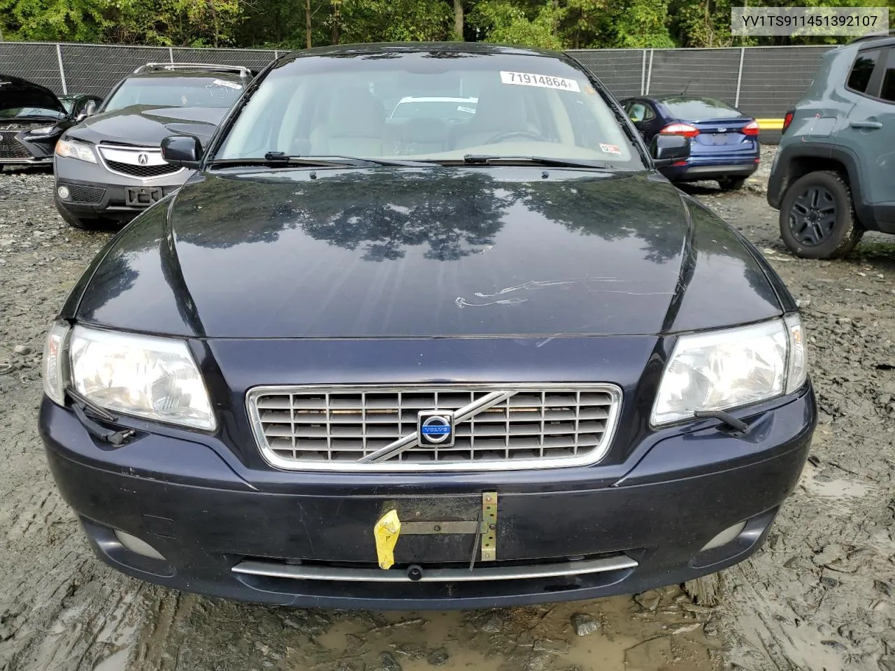 2005 Volvo S80 T6 Turbo VIN: YV1TS911451392107 Lot: 71914864