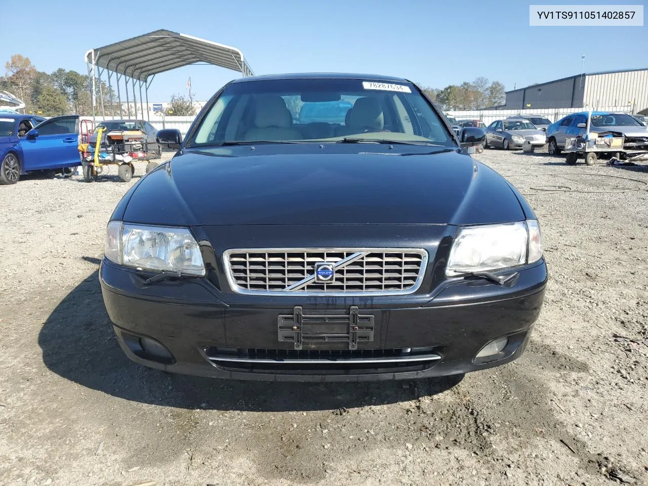 YV1TS911051402857 2005 Volvo S80 T6 Turbo